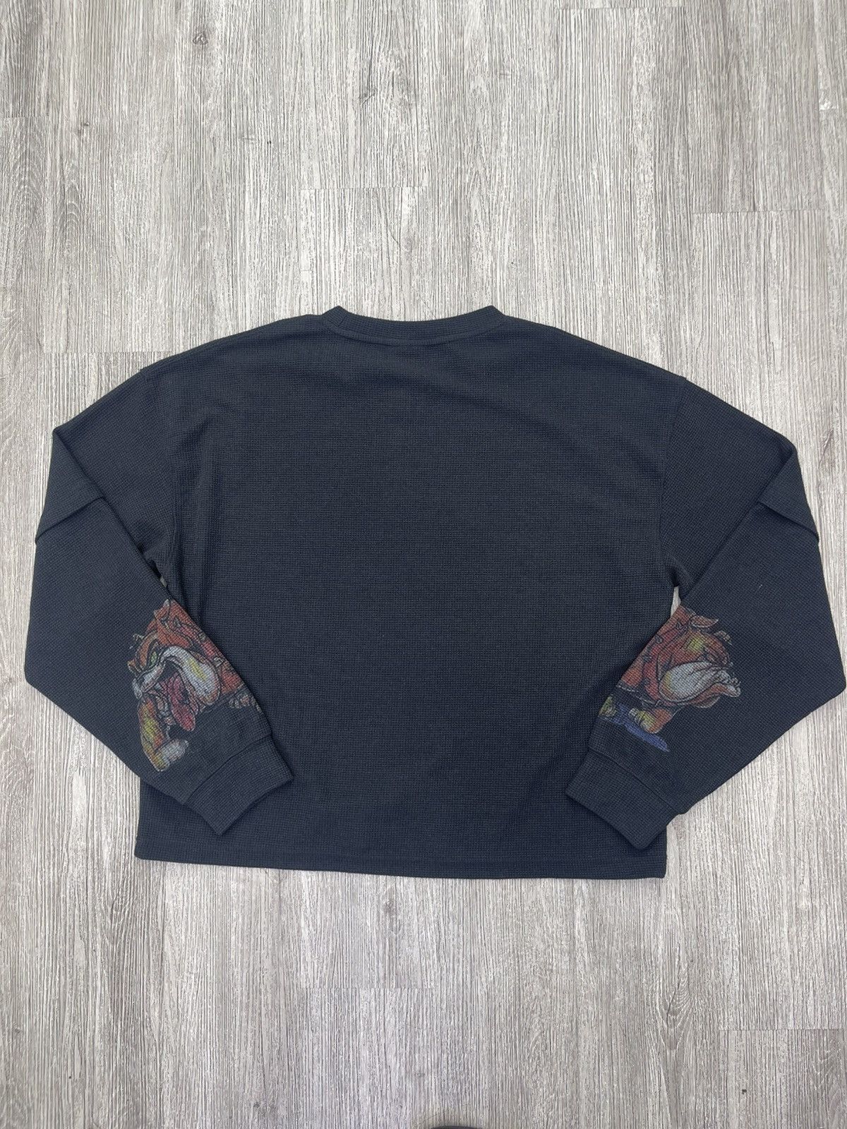 Vale Vale lives longsleeve bulldog black Size US M / EU 48-50 / 2 - 2 Thumbnail