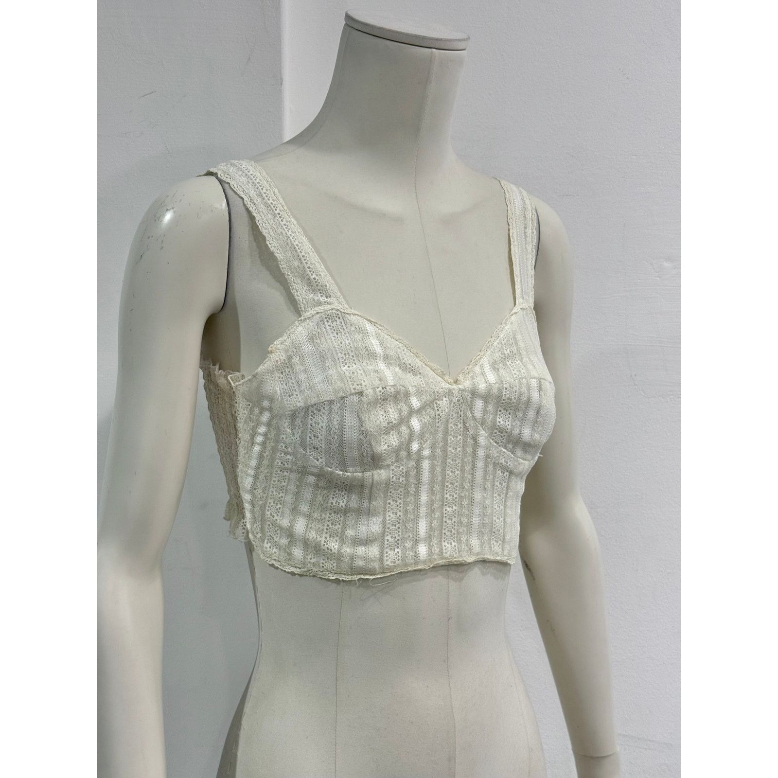 Dolce & Gabbana 1990s Dolce & Gabbana sheer lace corset top Size M / US 6-8 / IT 42-44 - 3 Thumbnail