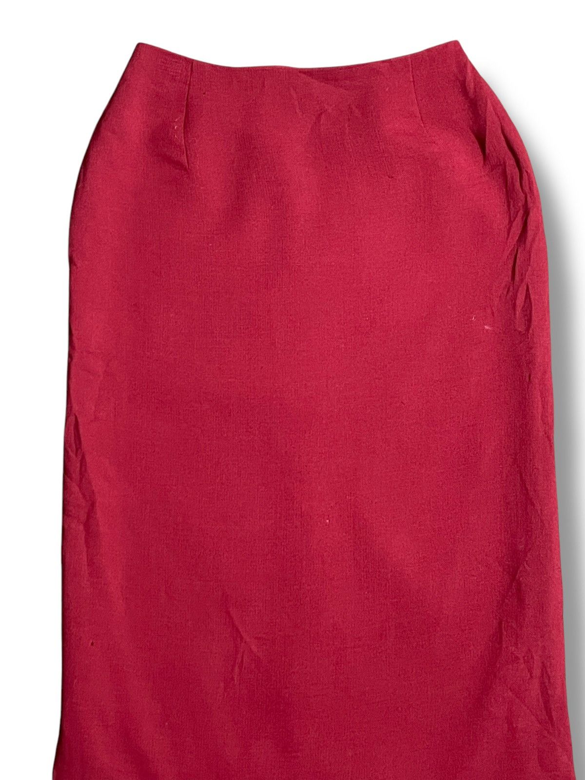 Gianfranco Ferre Gianfranco Ferre x Studio Women Burgundy Skirt (26) Size 23" - 2 Thumbnail