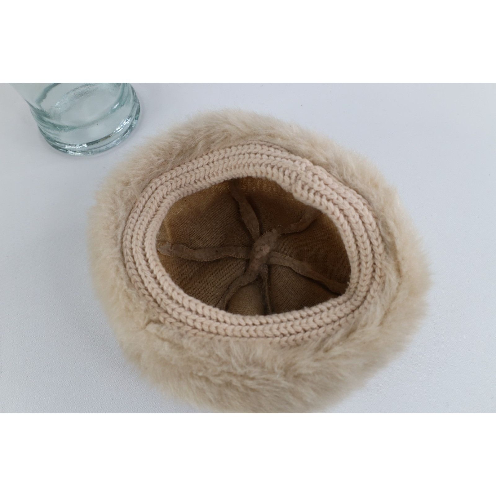 Vintage Vintage 70s 80s Streetwear Plush Faux Fur Beret Hat Cap Size ONE SIZE - 5 Thumbnail