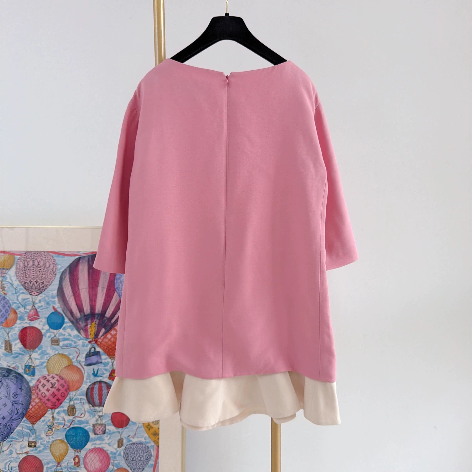 Valentino Valentino Pink Women's Dress 40 Size S / US 4 / IT 40 - 2 Thumbnail