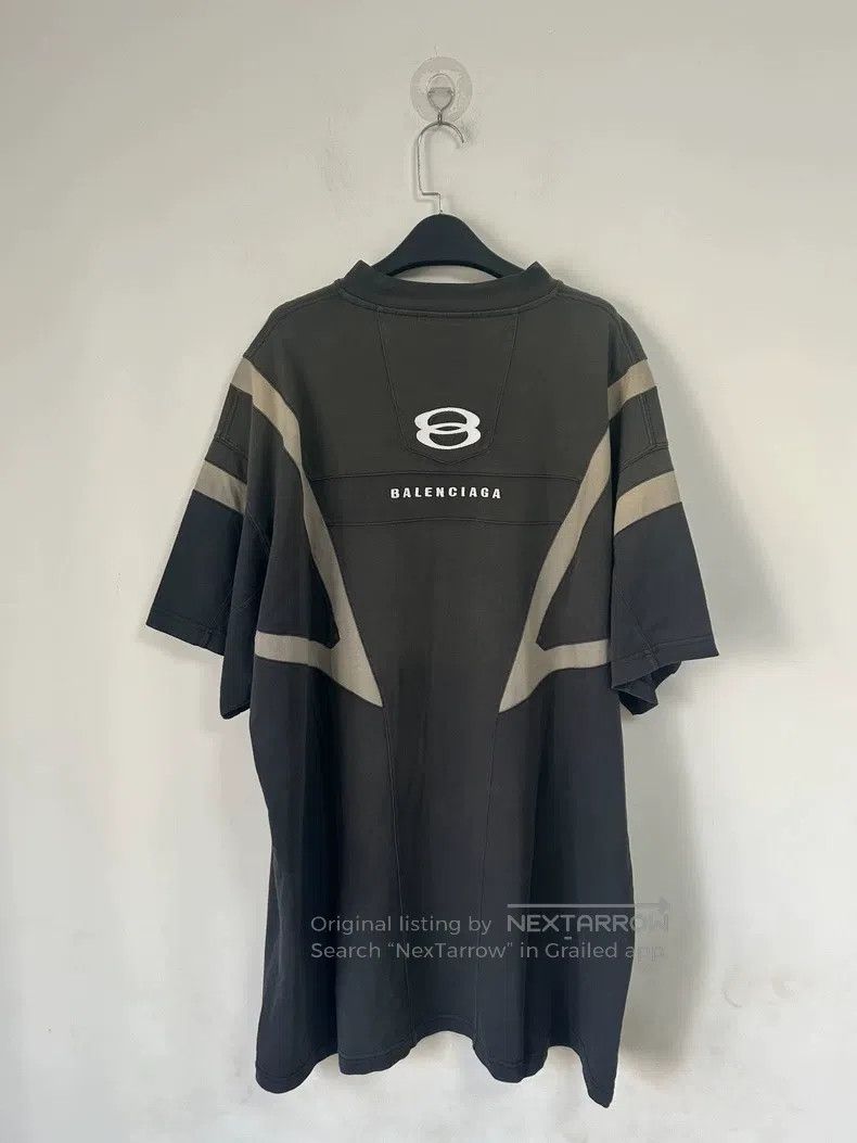 Balenciaga Balenciaga Double ring spliced racing short-sleeve size 3 Size US L / EU 52-54 / 3 - 2 Thumbnail