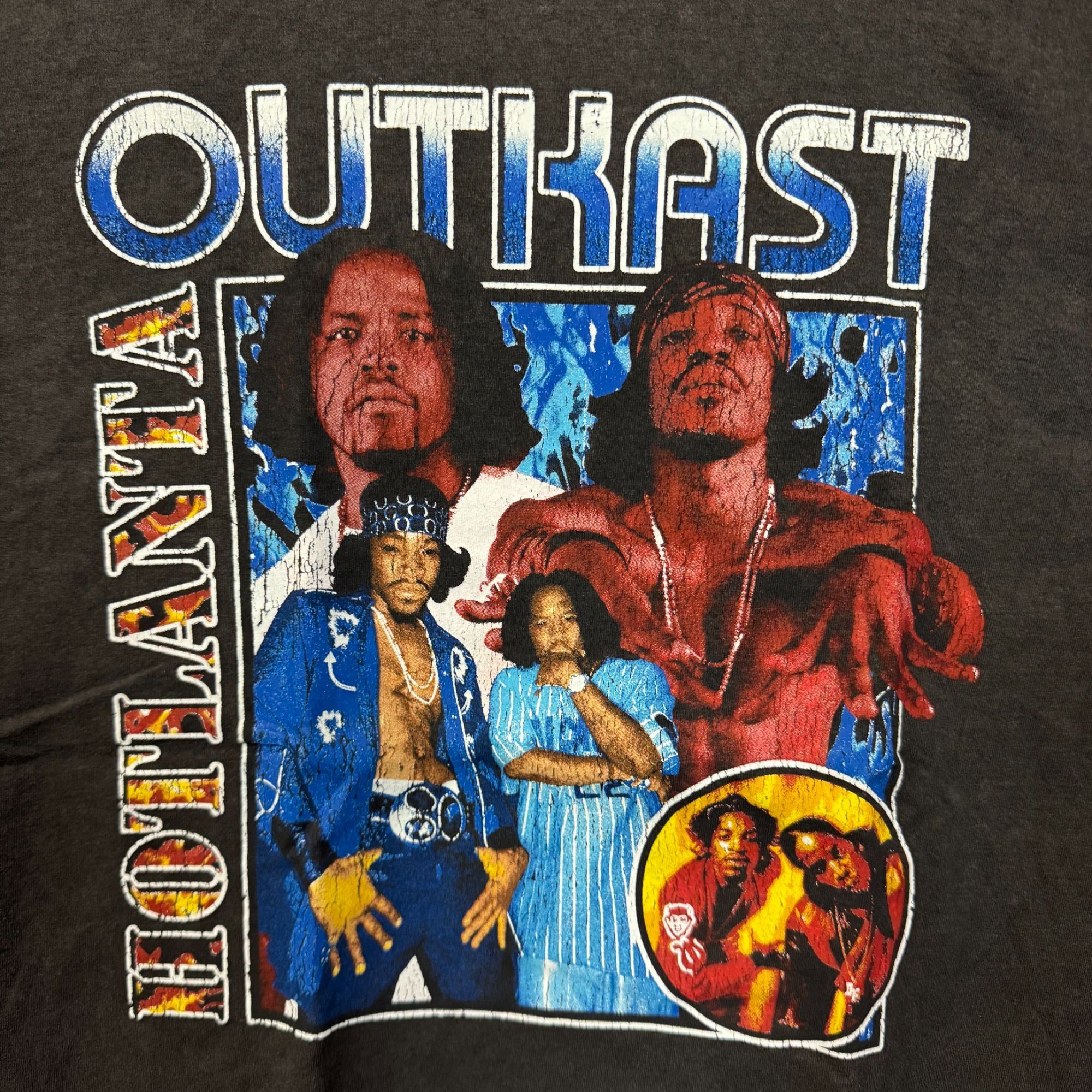 Outkast OutKast Hotlanta Stankonia Album Southern Hip Hop Duo Tee M Size US M / EU 48-50 / 2 - 2 Thumbnail