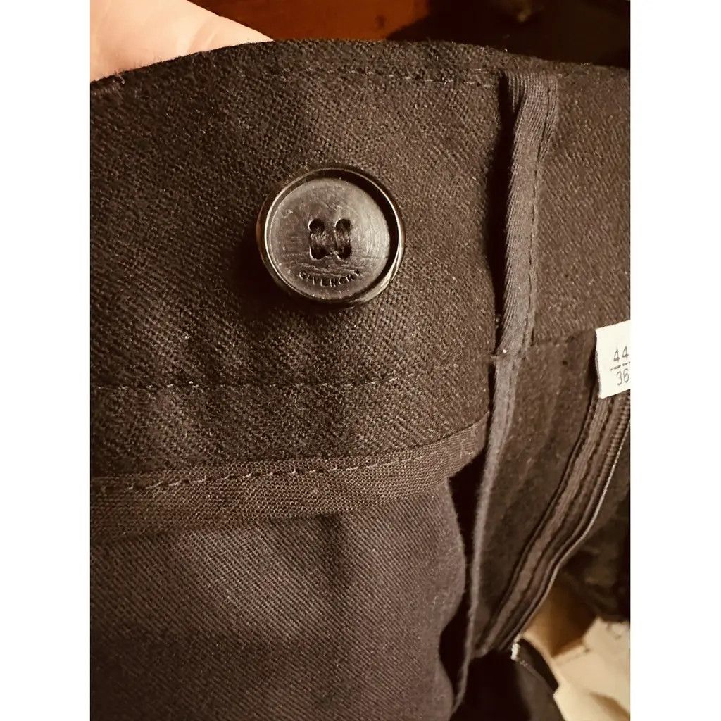 Givenchy Givenchy Wool Drop Crotch - Pad - Harem Trousers EU 46 Size US 32 / EU 48 - 7 Thumbnail