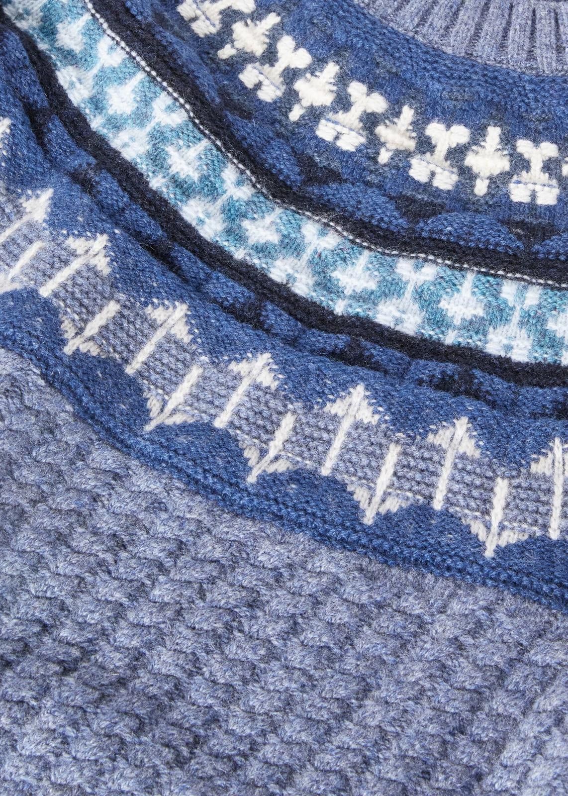 Loro Piana o1srvl11e0125 Noel Holiday Crewneck Sweater in Multicolor Size XS / US 0-2 / IT 36-38 - 3 Thumbnail