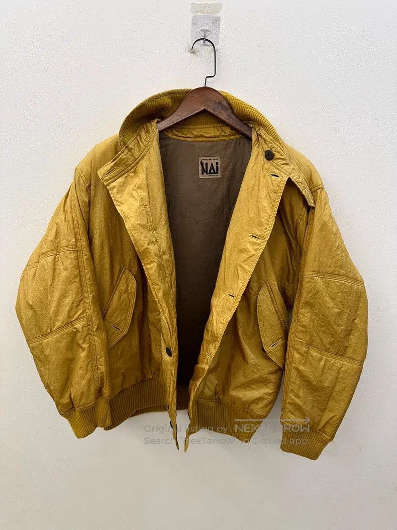 Issey Miyake Issey Miyake Padded Shoulder Silhouette Nylon Jacket Size US M / EU 48-50 / 2 - 6 Thumbnail