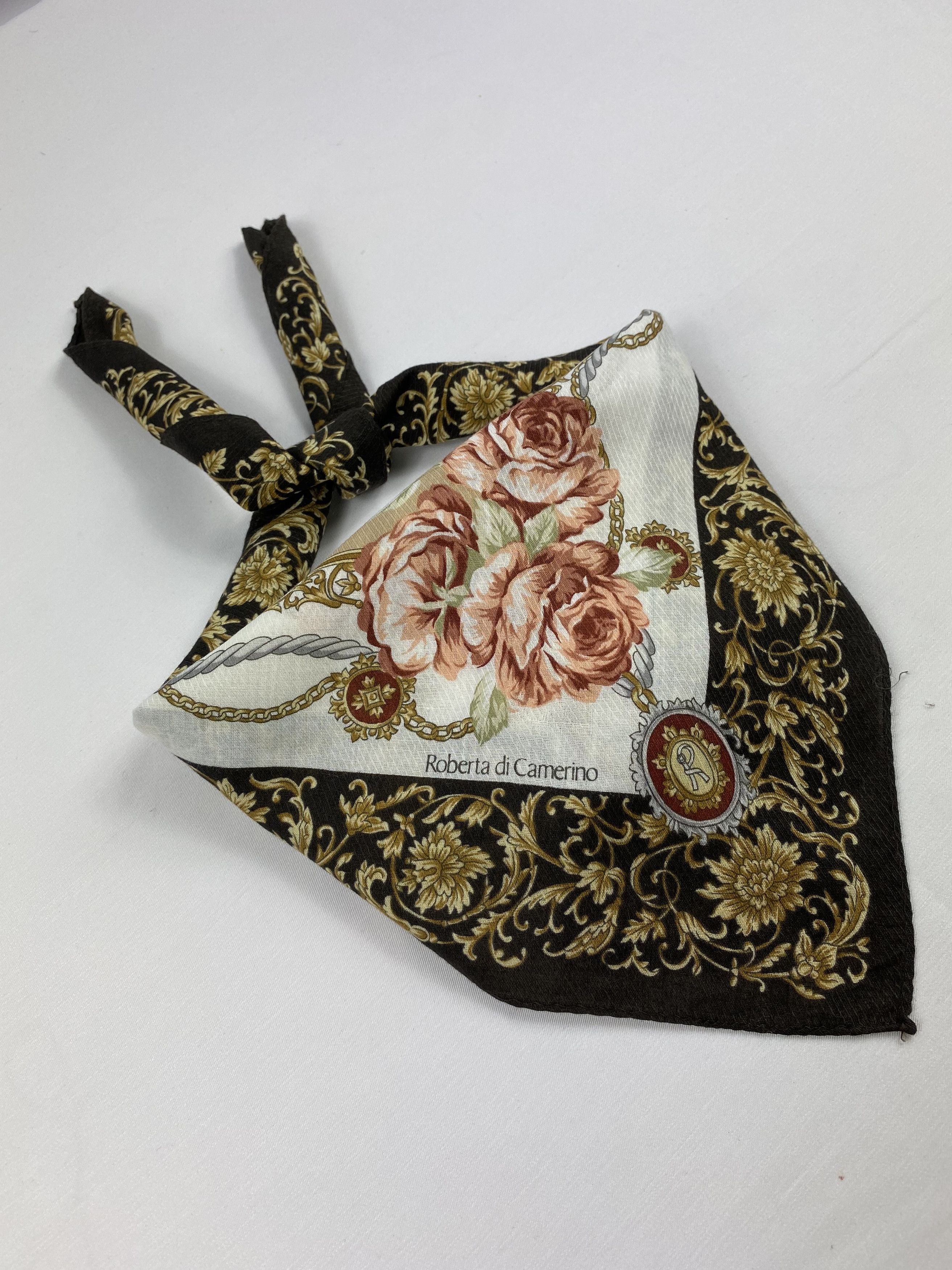 Roberta di Camerino × Vintage Roberta Di Camerino Handkerchief / Bandana / Neckerchief Size ONE SIZE - 1 Thumbnail
