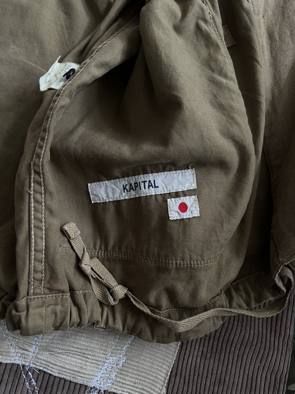 Kapital GRAIL🔥RARE VTG KAPITAL KATSURAGI MILITAR RINGCOAT OVERSIZED Size US XL / EU 56 / 4 - 14 Thumbnail