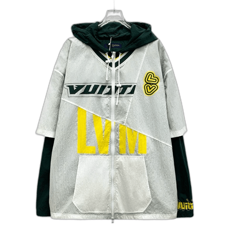 Louis Vuitton Louis Vuitton Color Block Hooded Jacket Size US S / EU 44-46 / 1 - 1 Thumbnail