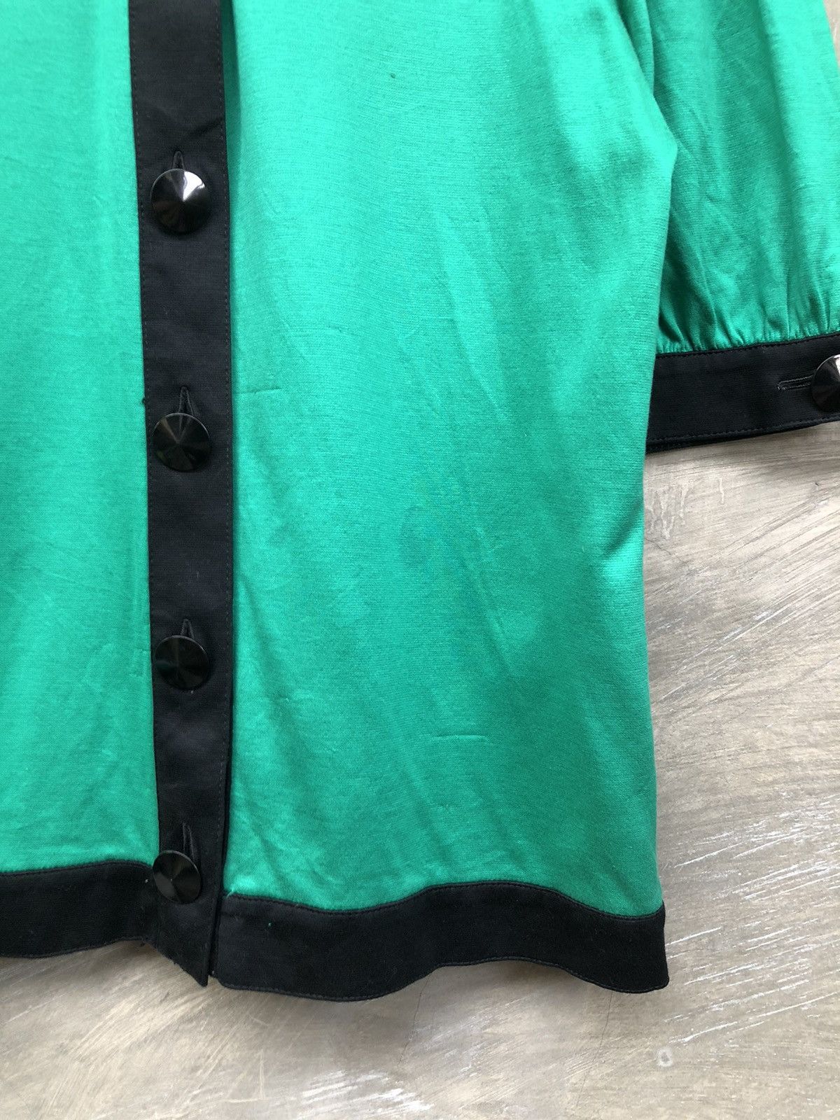 Designer × Yves Saint Laurent Vintage Yves Saint Laurent Button Up Tshirt Size M / US 6-8 / IT 42-44 - 7 Thumbnail