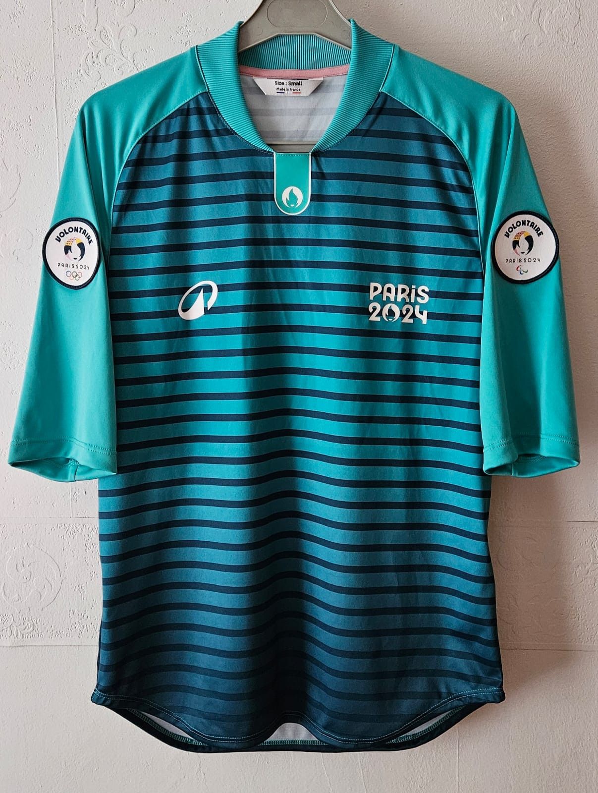 Vintage Official Paris 2024 Olympic Staff Polo - Emerald Green - S Size US S / EU 44-46 / 1 - 1 Thumbnail