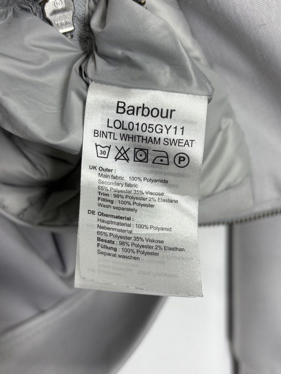 Barbour Barbour International Women’s Quilted Bomber Jacket Size L / US 10 / IT 46 - 17 Thumbnail