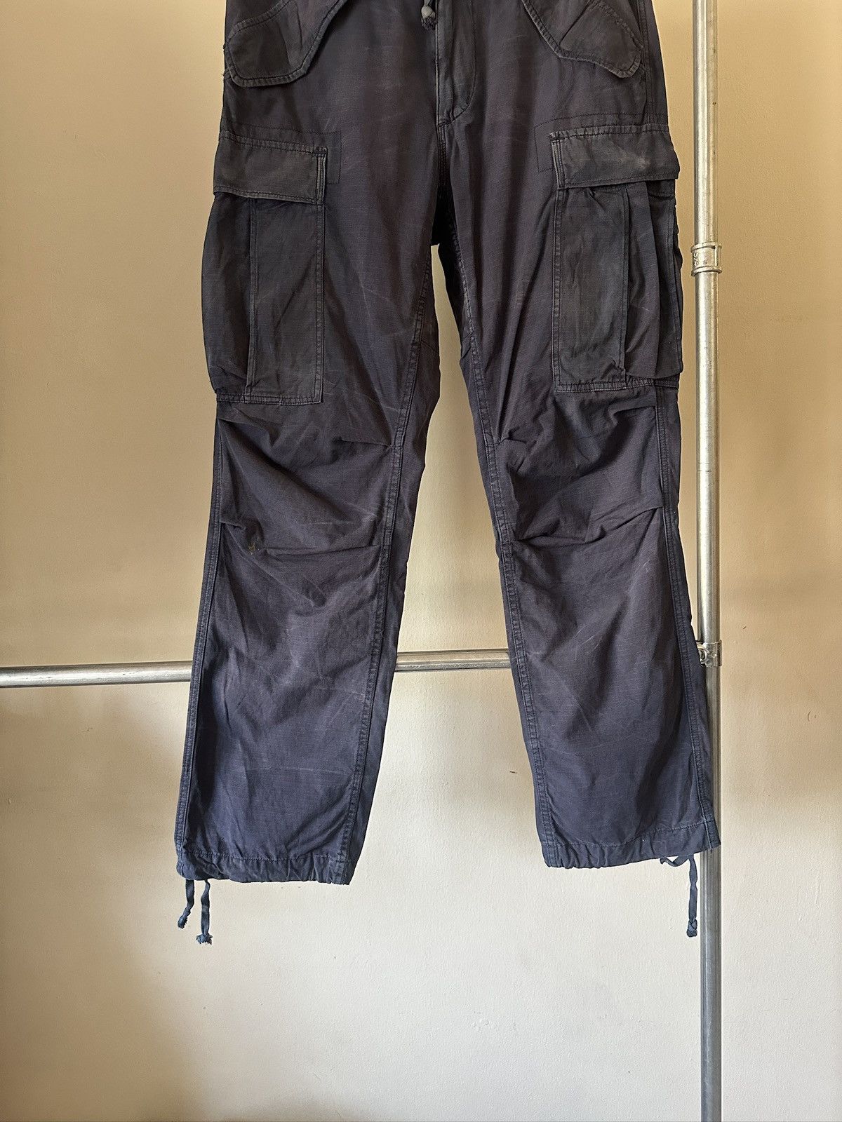 Polo Ralph Lauren 2000s Polo Ralph Lauren Military Ripstop Faded Cargo Pant Size US 32 / EU 48 - 2 Thumbnail