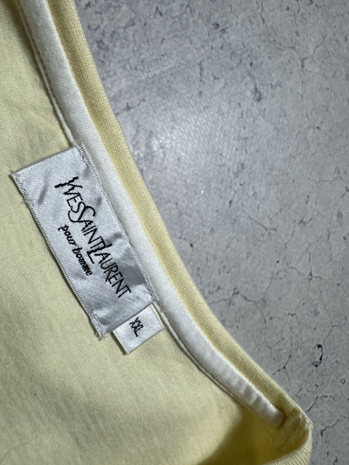 Yves Saint Laurent Yves Saint Laurent YSL Monogram Luxury Vintage T-Shirt Size US XXL / EU 58 / 5 - 6 Thumbnail