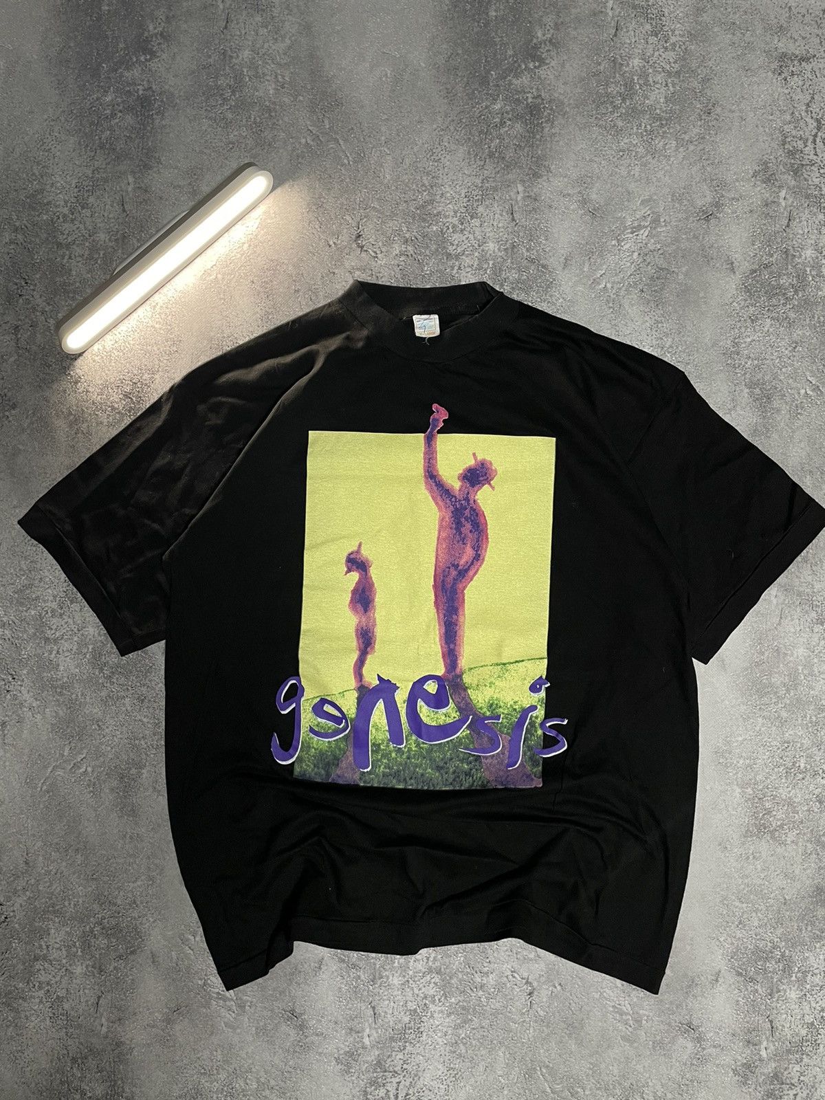 image of 1992 Genesis : The Genesis Tour 90’S Shirt in Black, Men's (Size XL)