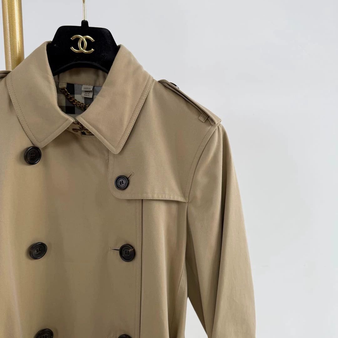 Burberry Burberry Khaki Trench Coat F36 Size XS / US 0-2 / IT 36-38 - 3 Thumbnail