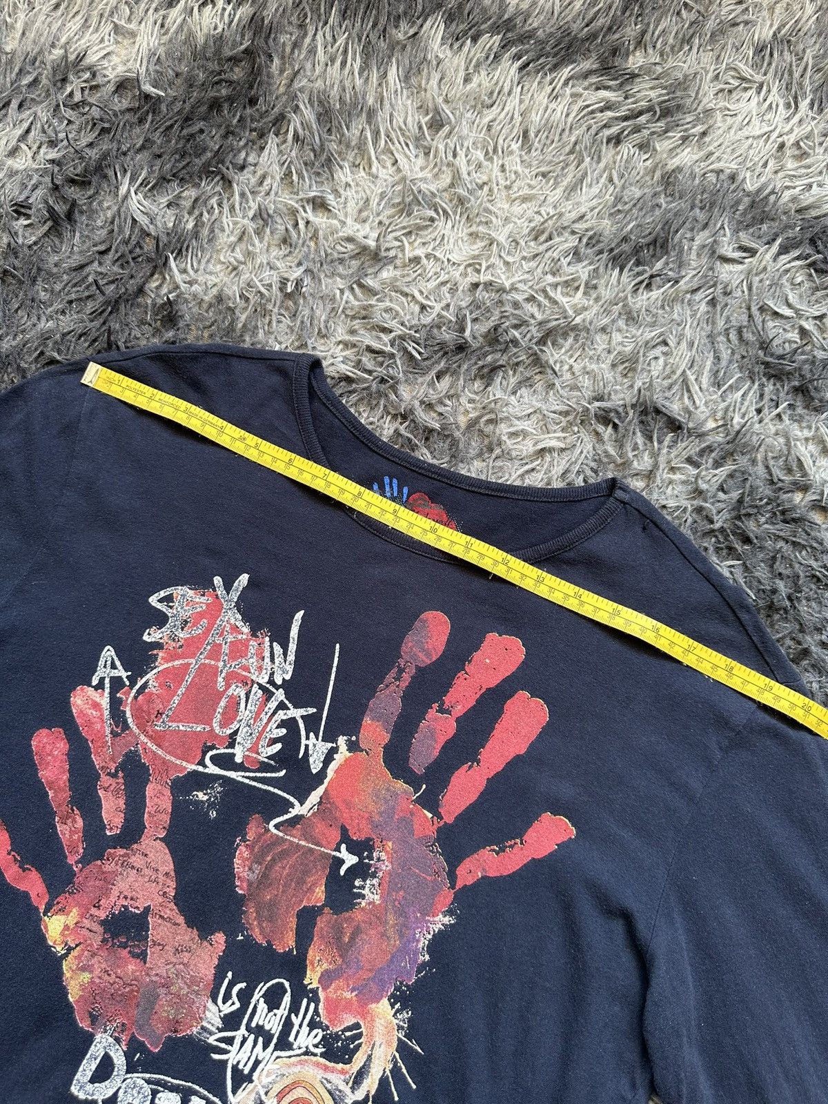 Desigual 00's Desigual '' Sex, Fun, Love'' avant-garde long sleeve Size US L / EU 52-54 / 3 - 7 Thumbnail