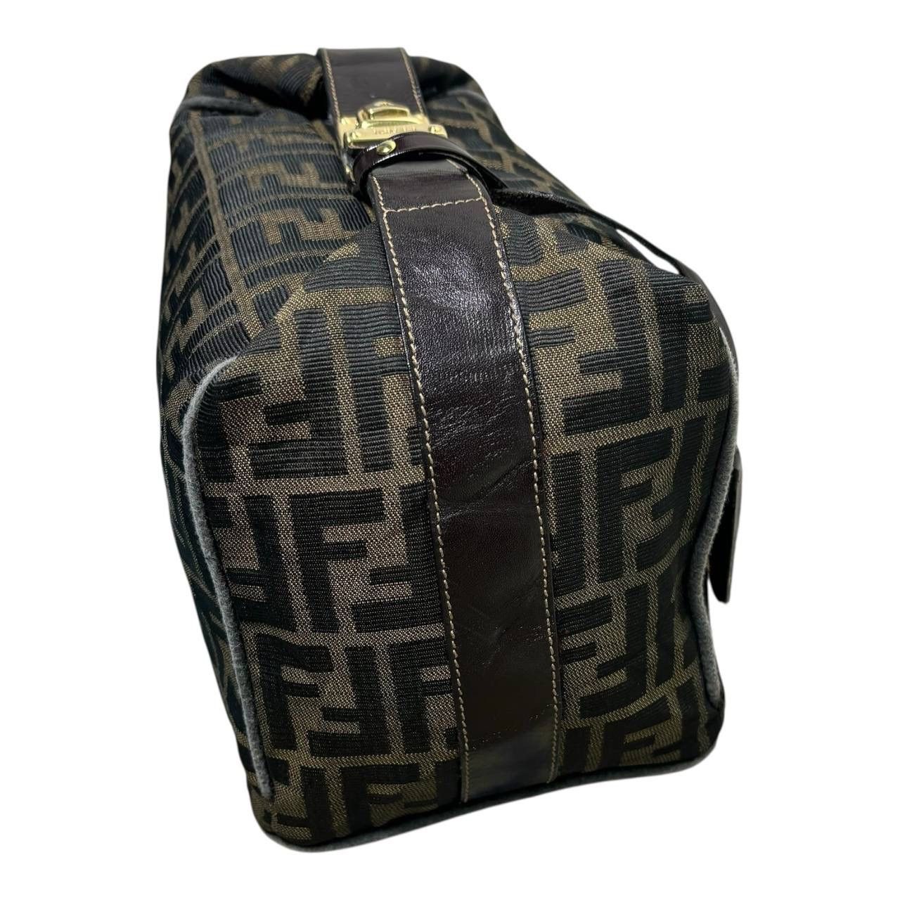 Fendi Vintage Fendi Zucca Canvas Mini Doctor Bag Boxy Handbag 90s Size ONE SIZE - 5 Thumbnail