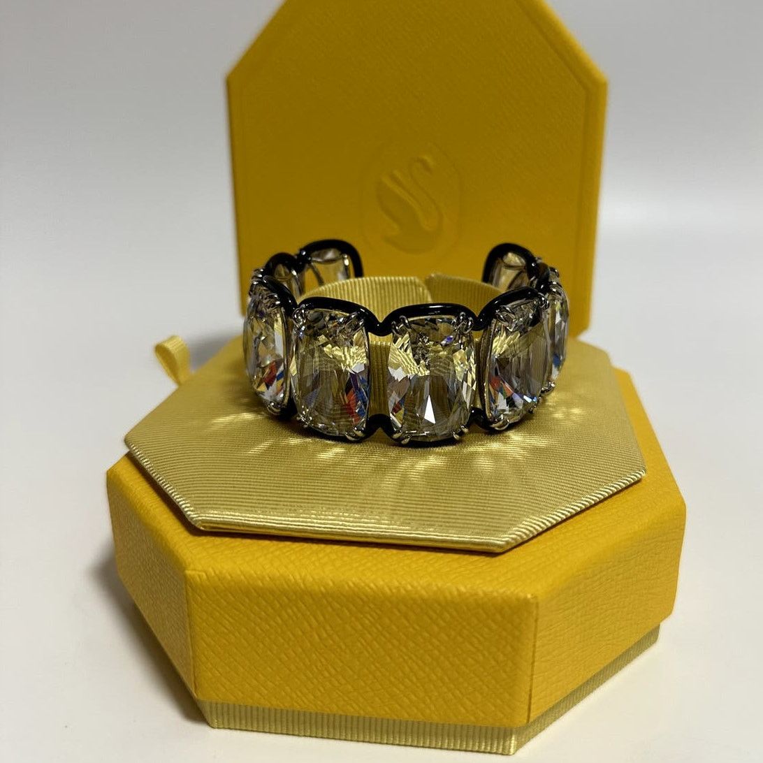 Swarovski Swarovski cuff Oversized floating crystals L Bracelet Size ONE SIZE - 7 Thumbnail