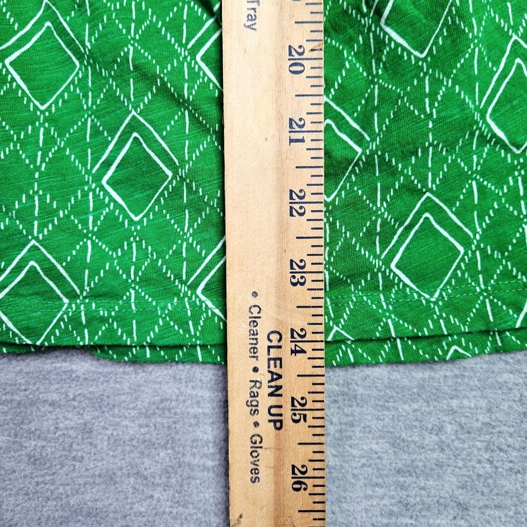 Anthropologie Akemi + Kin Tank Top Women’s XS Green Geometric Sleeveless Tank Top Size XS / US 0-2 / IT 36-38 - 6 Thumbnail