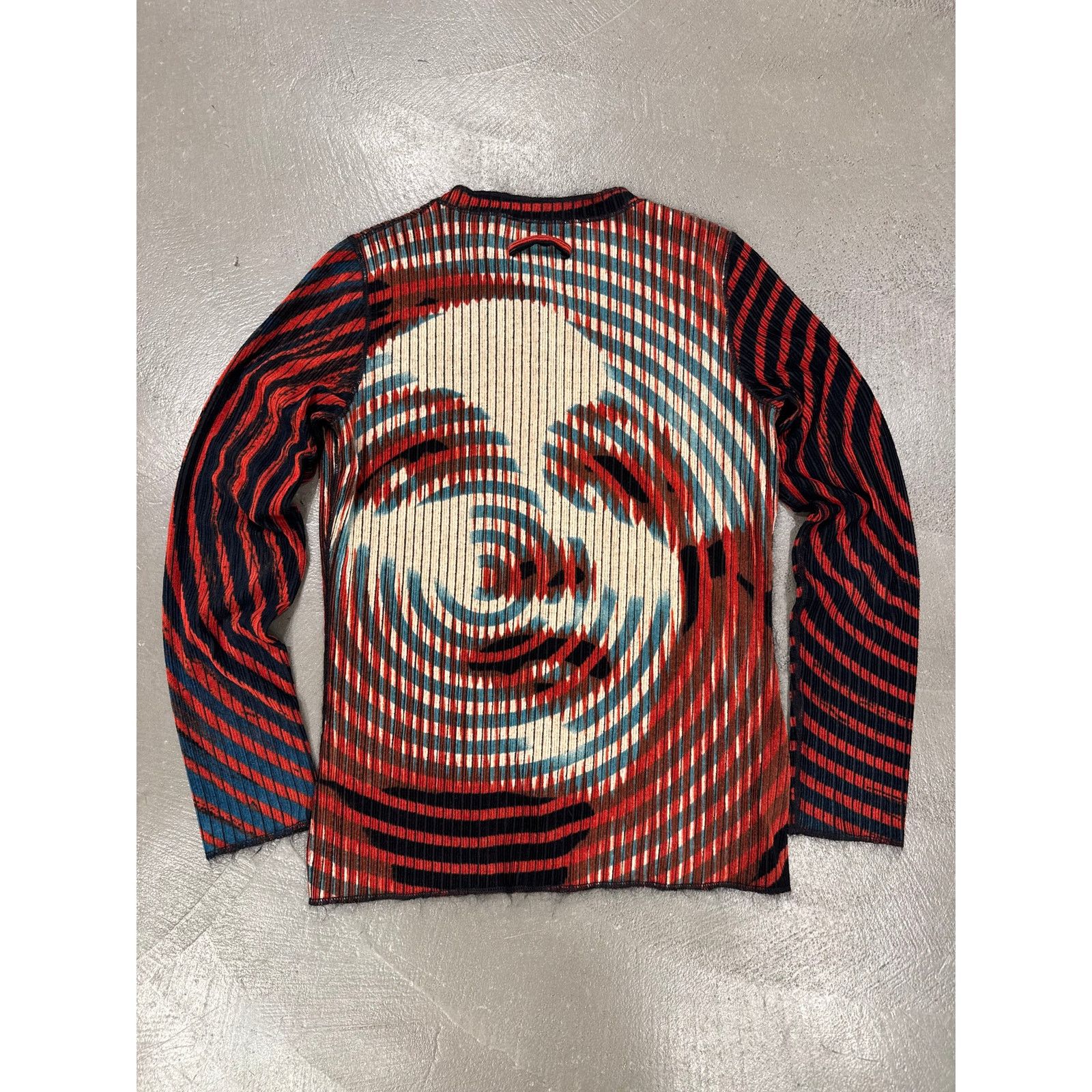 Jean Paul Gaultier A/W2001 Jean Paul Gaultier “Marlene Dietrich” knit cardigan Size L / US 10 / IT 46 - 2 Thumbnail