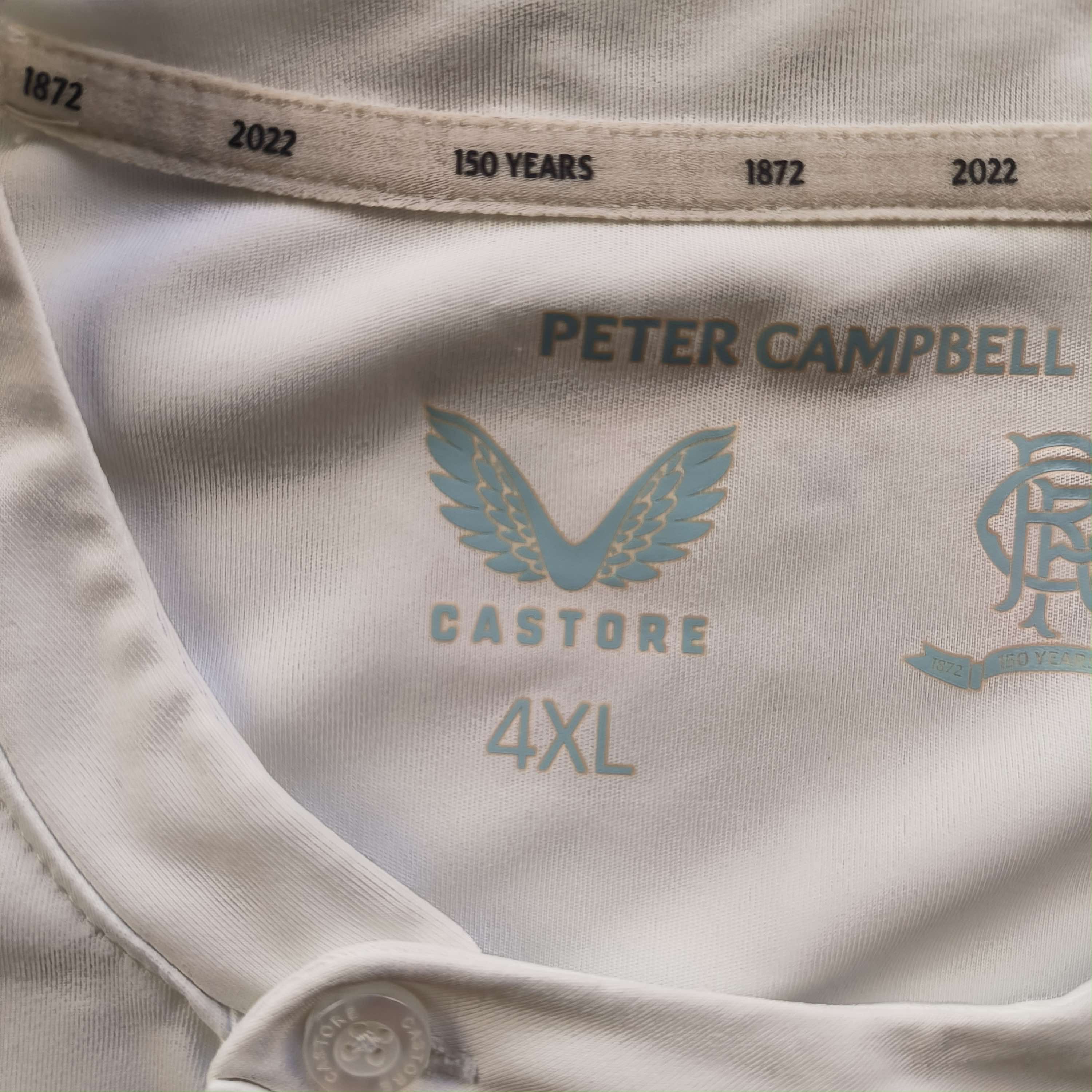 Castore Rangers 2021-22 Castore training football jersey size 4XL Size US XXL / EU 58 / 5 - 4 Thumbnail