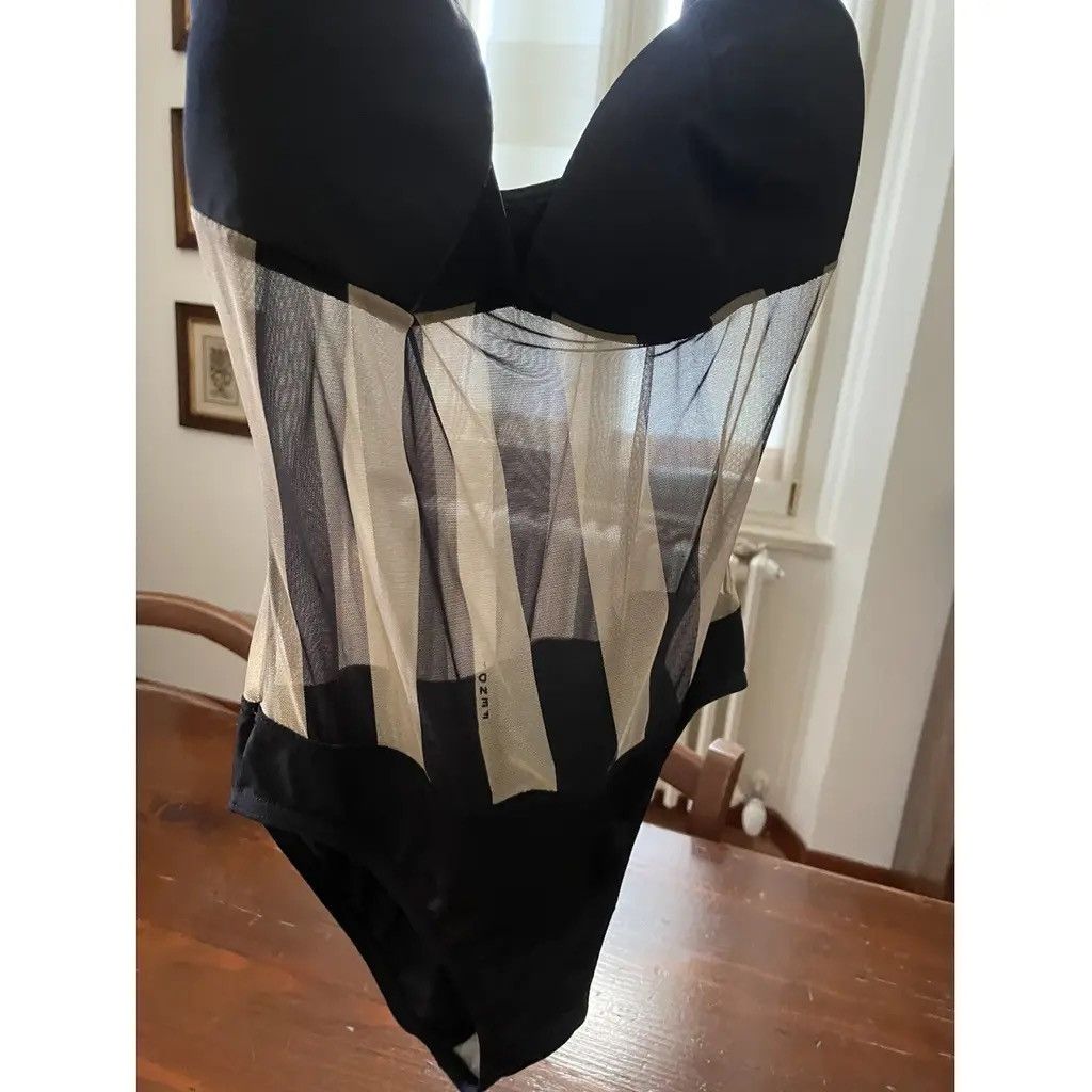 Fendi Fendi 1990s archive vintage one-piece swimsuit bodysuit Size L / US 10 / IT 46 - 2 Thumbnail