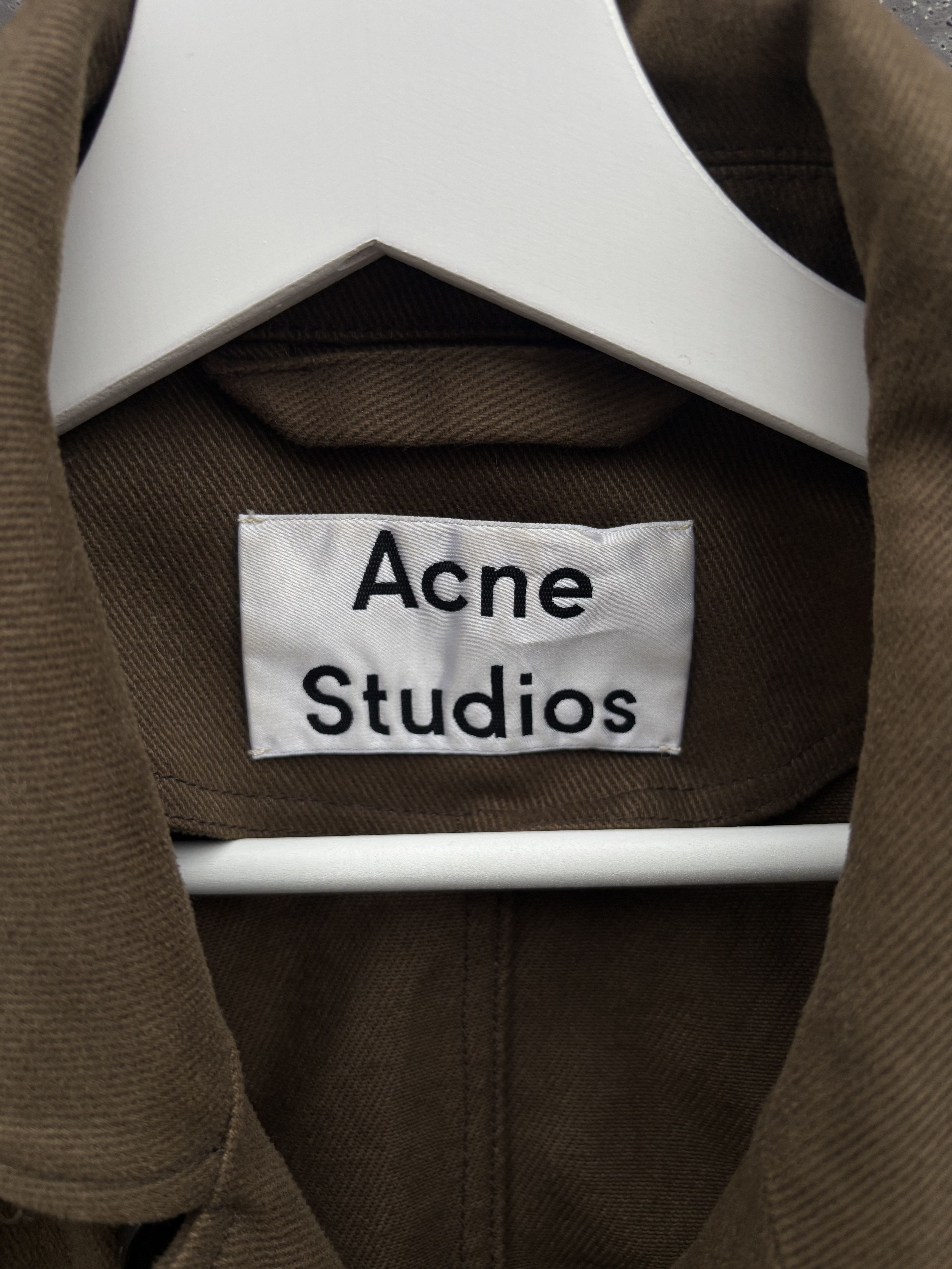 Acne Studios Acne Studios Chore Twill Jacket in brown Size US M / EU 48-50 / 2 - 11 Thumbnail