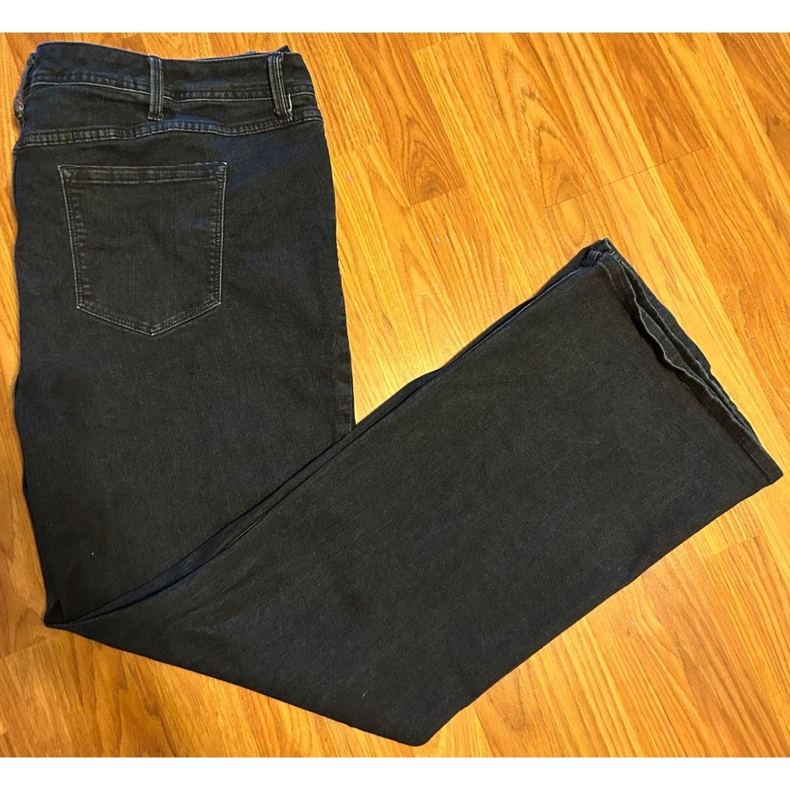 Torras Torrid Luxe Slim Boot Super Stretch Blue Denim Jeans Size 42" / US 20 - 5 Thumbnail
