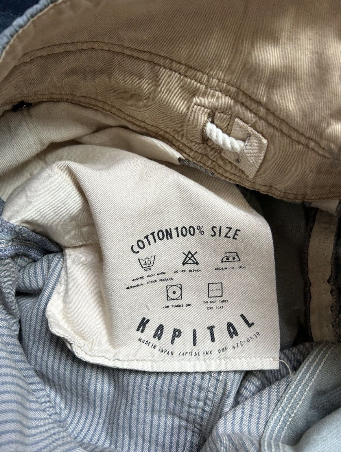 Kapital Kapital patchwork wide leg denim hakama pants Size US 34 / EU 50 - 8 Thumbnail
