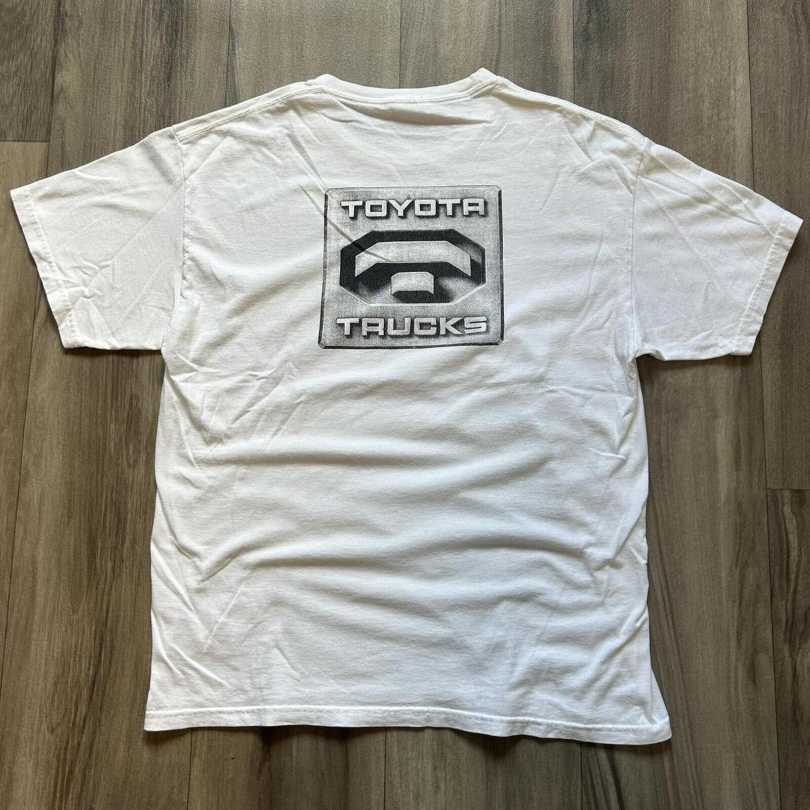 Other Vintage 90’s Toyota Trucks white graphic t shirt size L Size US L / EU 52-54 / 3 - 1 Thumbnail