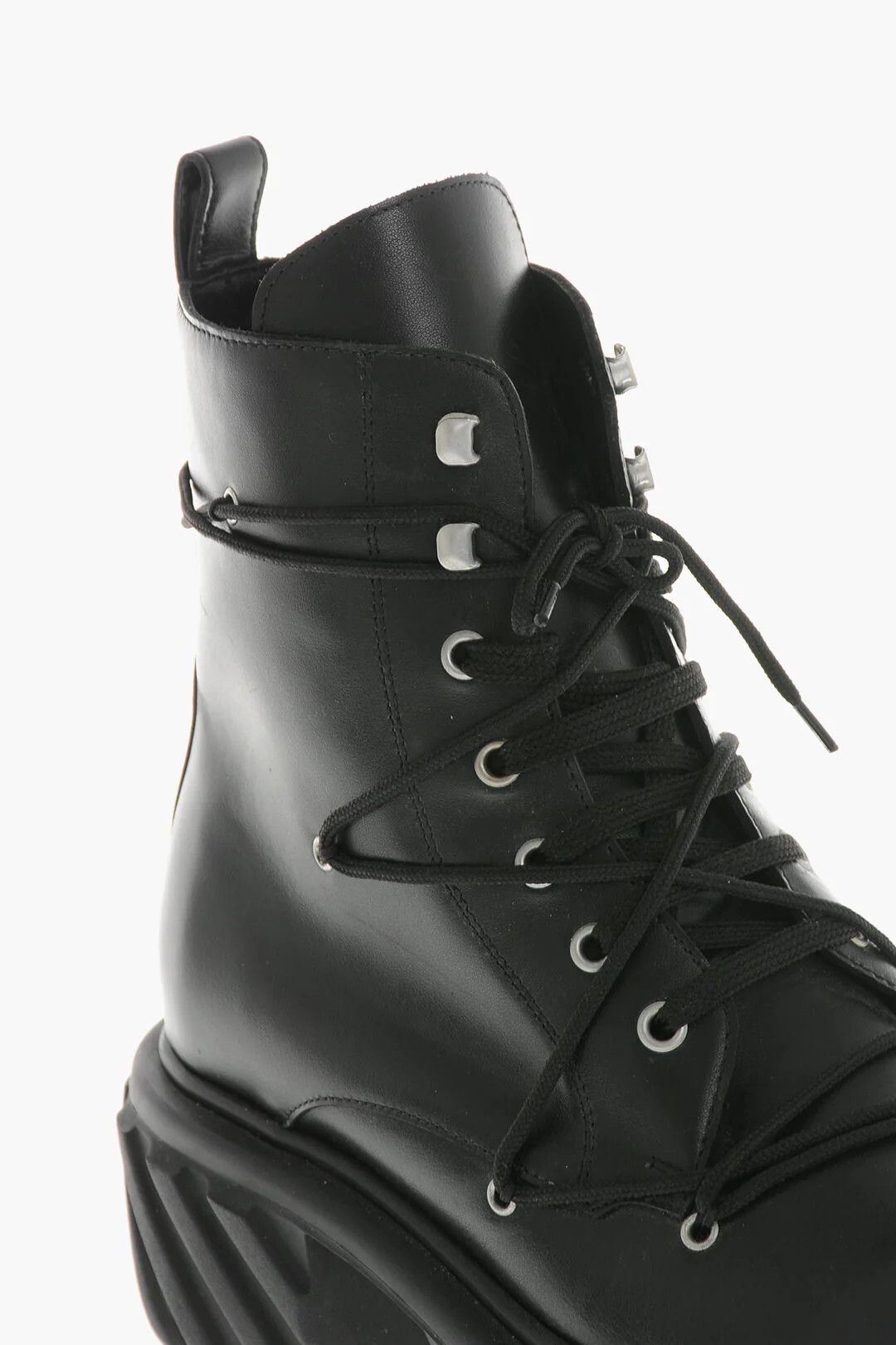 Off-White og1mm0426 Leather Boots in Black Size US 7 / IT 37 - 4 Thumbnail