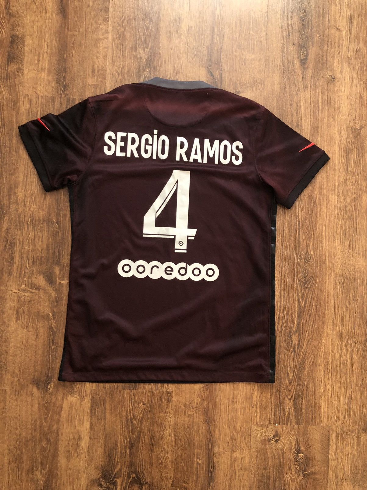 Nike, Shirts, Pre Owned Psg Sergio Ramos Jersey