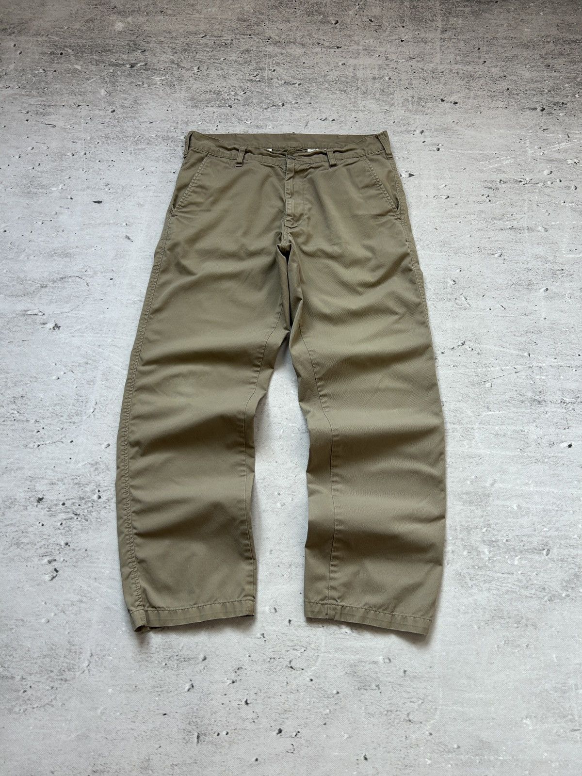 Carhartt 💥Vintage Carhartt Presenter Distressed Faded Baggy Pants💥 Size US 32 / EU 48 - 7 Thumbnail