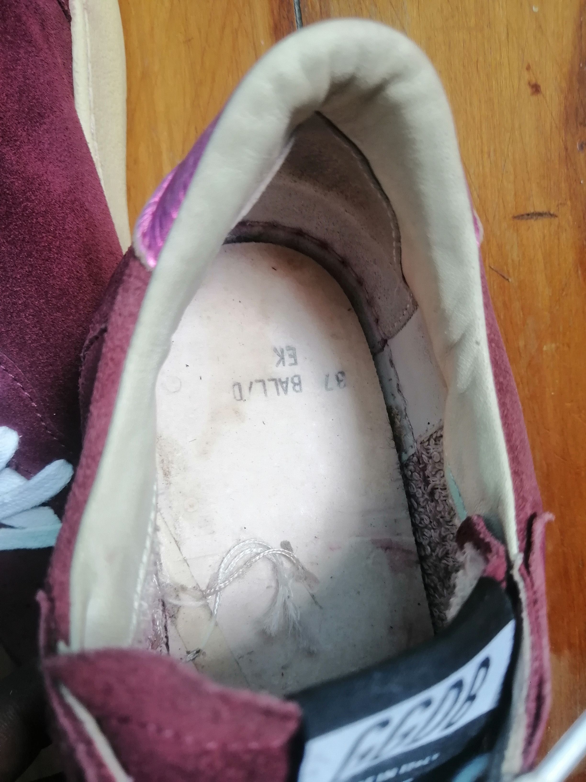 Golden Goose Maroon Golden Goose Ballstar Size US 5 / EU 37 - 13 Thumbnail