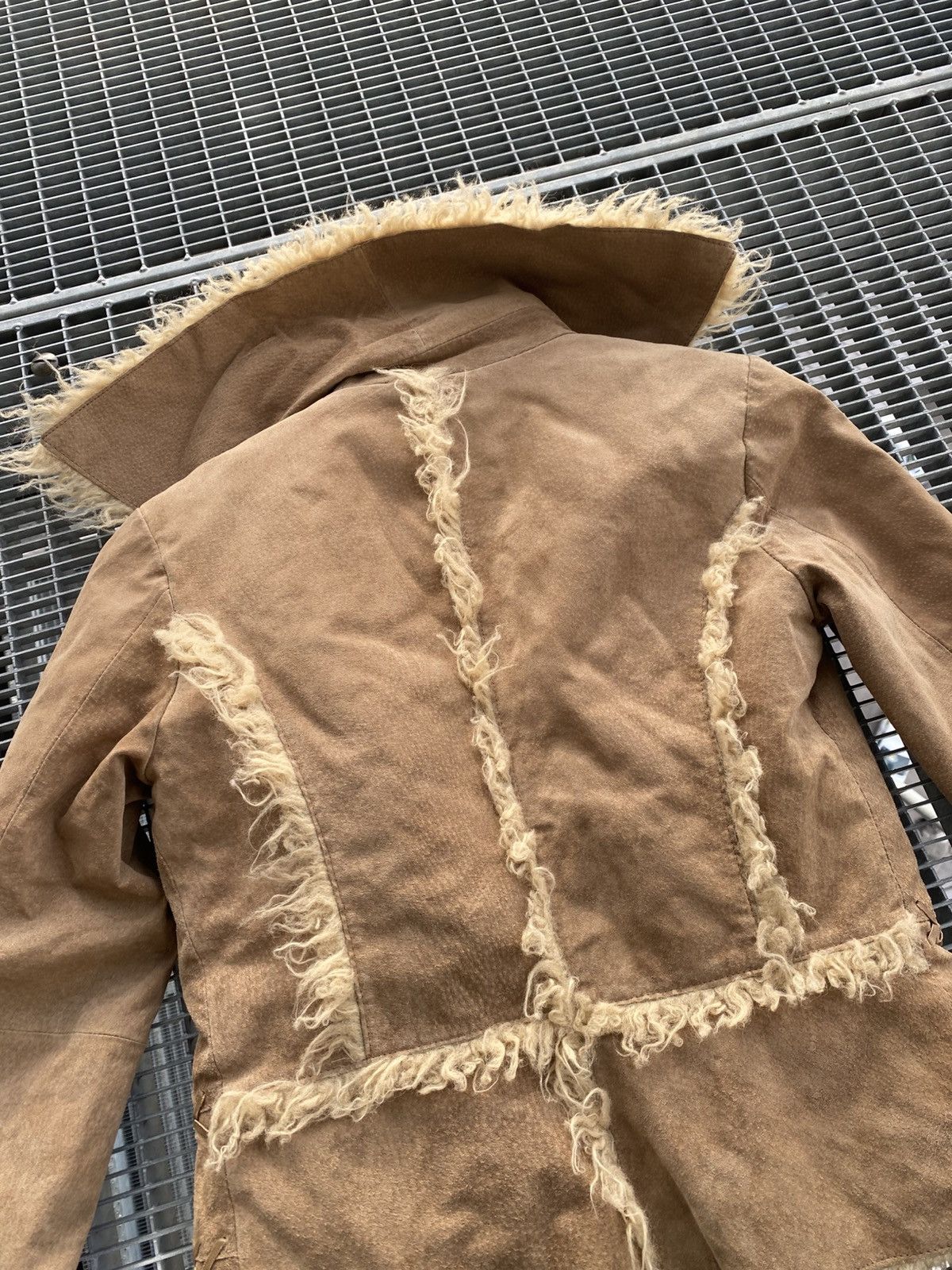 Morgan De Toi Morgan De Toi Fur Pig Leather Wooden Lockers Jacket Size S / US 4 / IT 40 - 13 Thumbnail