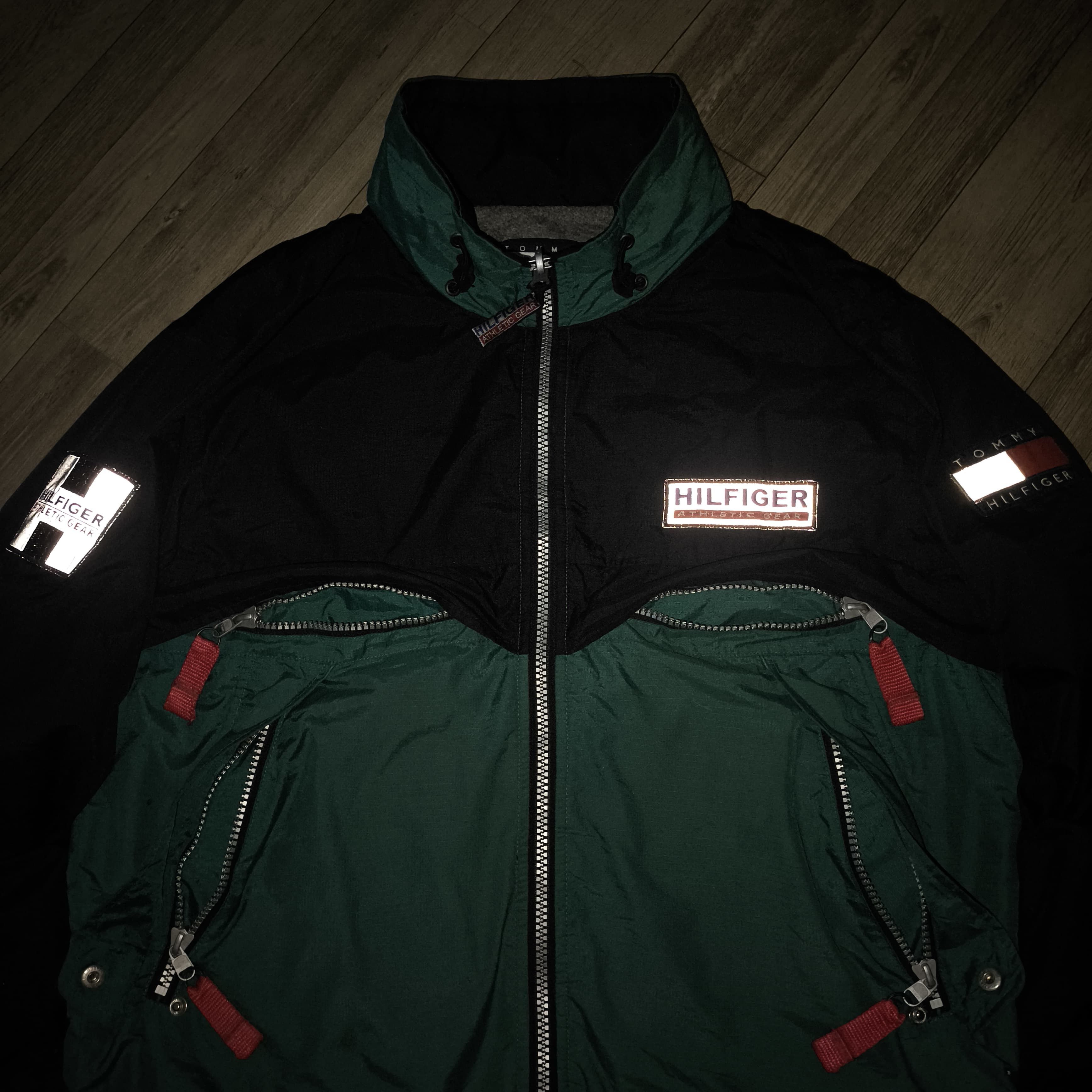 Tommy Hilfiger Vintage 90s Reversible Tommy Hilfiger Athletic Gear Jacket Size US M / EU 48-50 / 2 - 4 Thumbnail