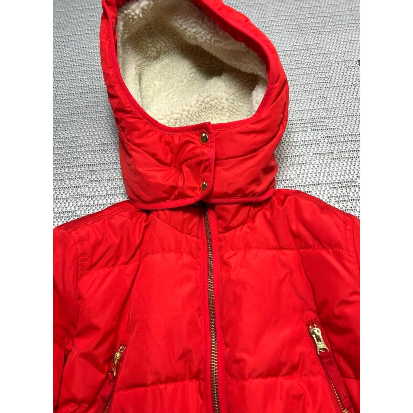 J.Crew J.Crew Jacket Womens 2XS Red Primaloft Insulated Parka Puffer Jacket Size XXS / US 00 / IT 34 - 2 Thumbnail
