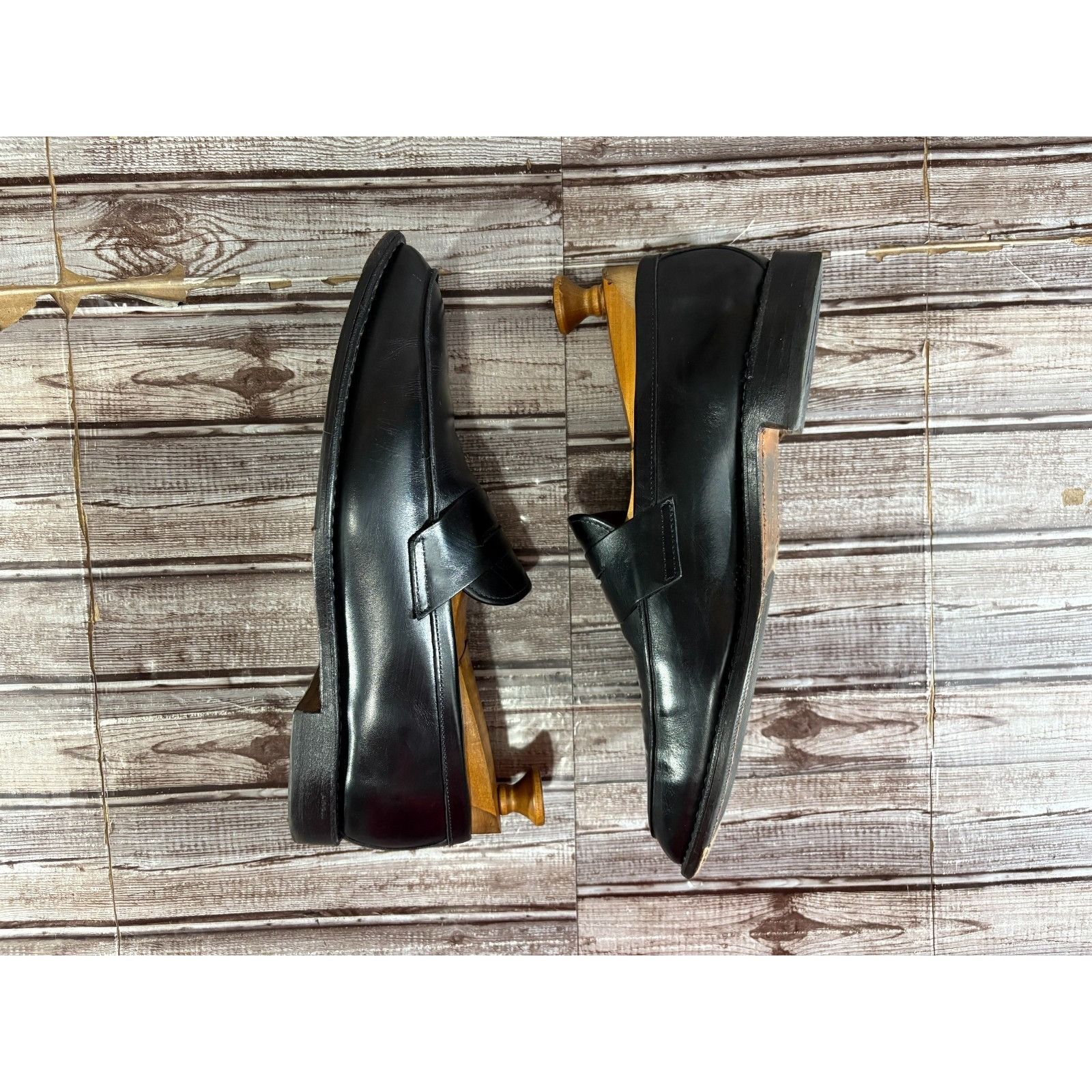 Allen Edmonds ALLEN EDMONDS Lafayette leather loafers dress shoes size 10 Size US 10 / EU 43 - 4 Thumbnail