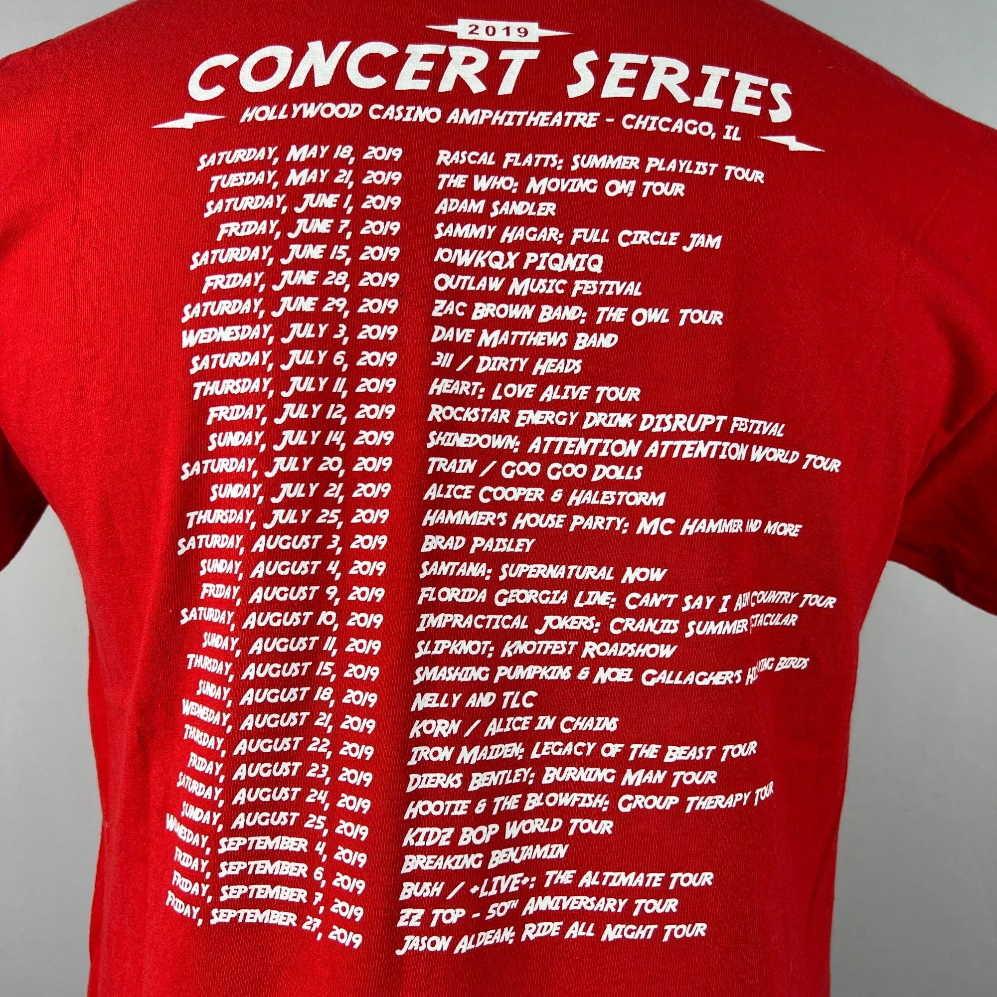 Delta Hollywood Casino Amphitheatre 2019 Rock On Concert Series Lr Size US L / EU 52-54 / 3 - 4 Thumbnail