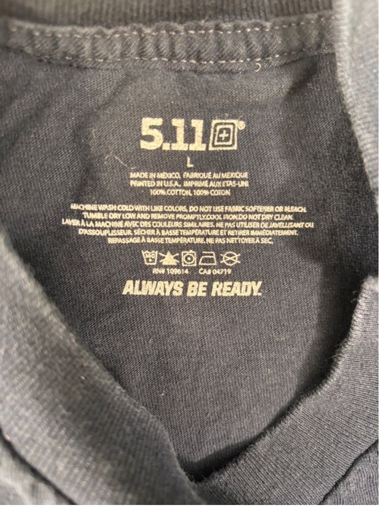 5.11 Men's 5.11 Urban Shield Alameda Sheriff T-Shirt, Size L Navy Size US L / EU 52-54 / 3 - 8 Thumbnail