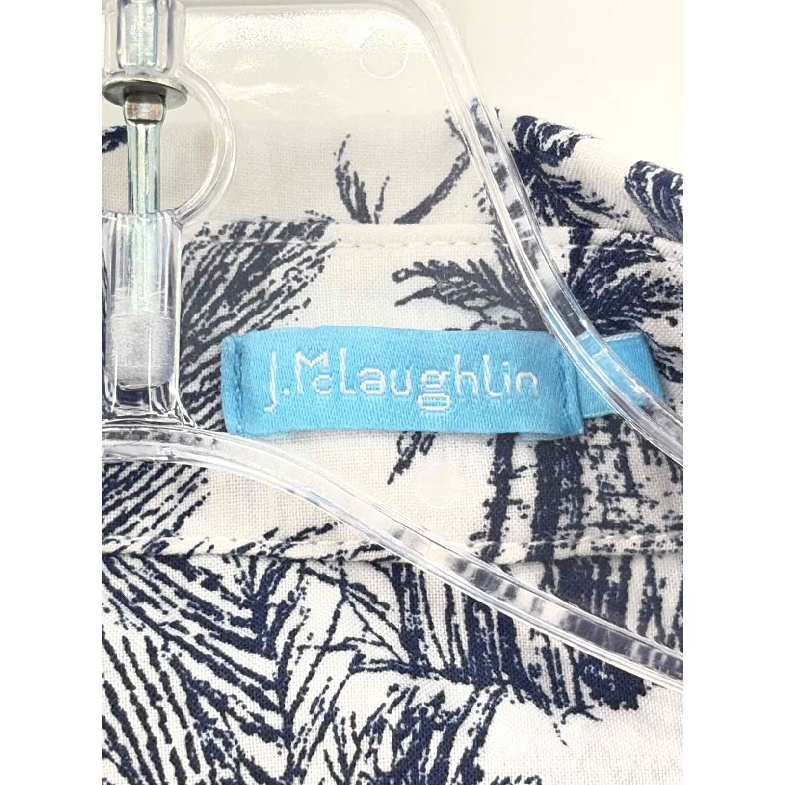 J.McLaughlin J Mclaughlin Button Down Size Small Blue Pre-Owned Size S / US 4 / IT 40 - 3 Thumbnail