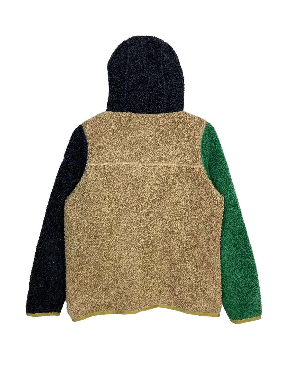 Japanese Brand Rare‼️ Cube Sugar Hoodie Color Block Deep Pile Size S / US 4 / IT 40 - 6 Thumbnail
