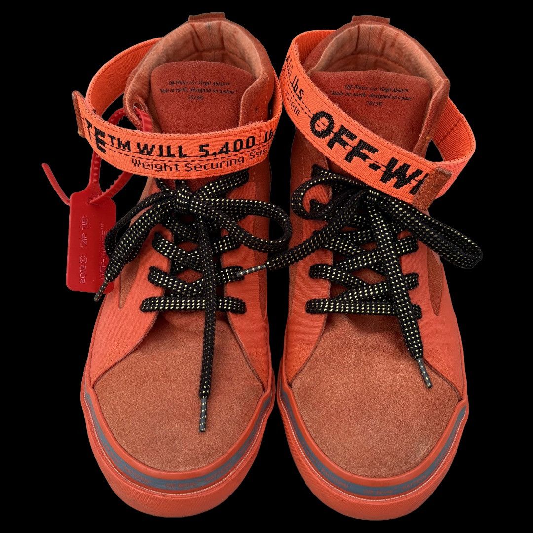 Off-White OFF-WHITE | Virgil Abloh Industrial Strap Suede Sneakers Size US 9 / EU 42 - 3 Thumbnail