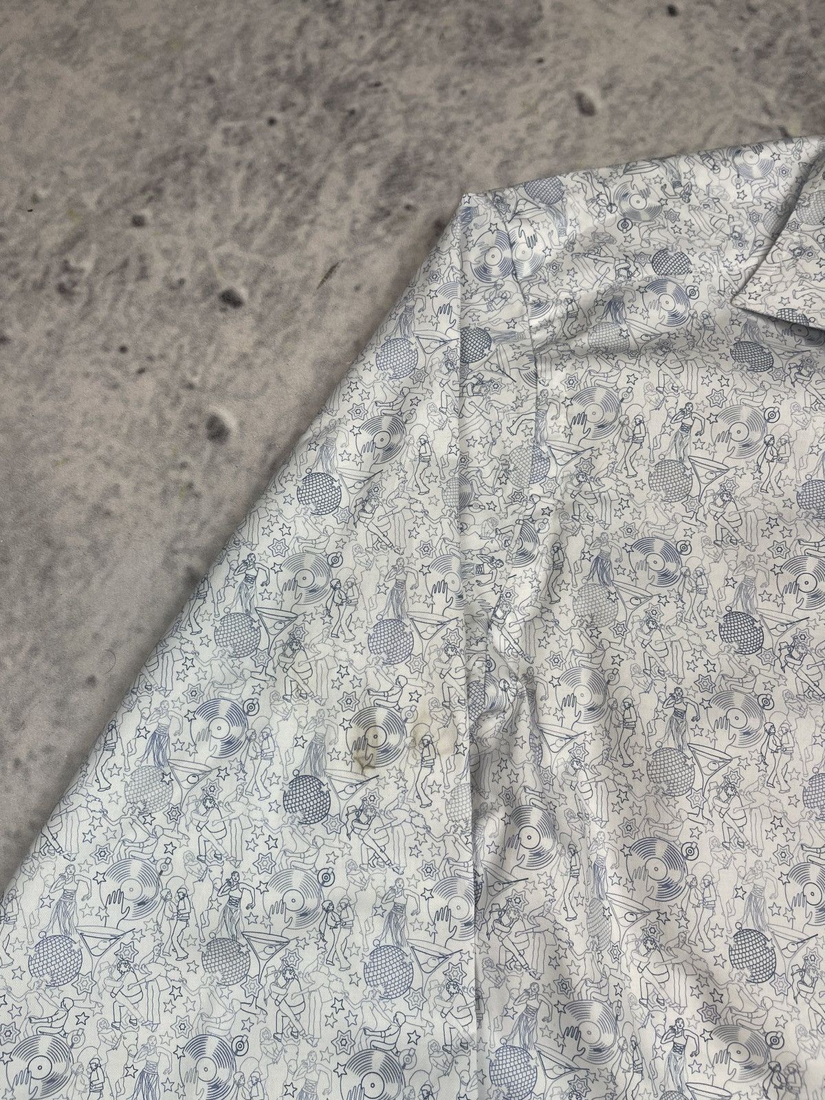 Eton × Vintage Luxury Eton Beautiful Shirt white multilogo Size US XL / EU 56 / 4 - 8 Thumbnail