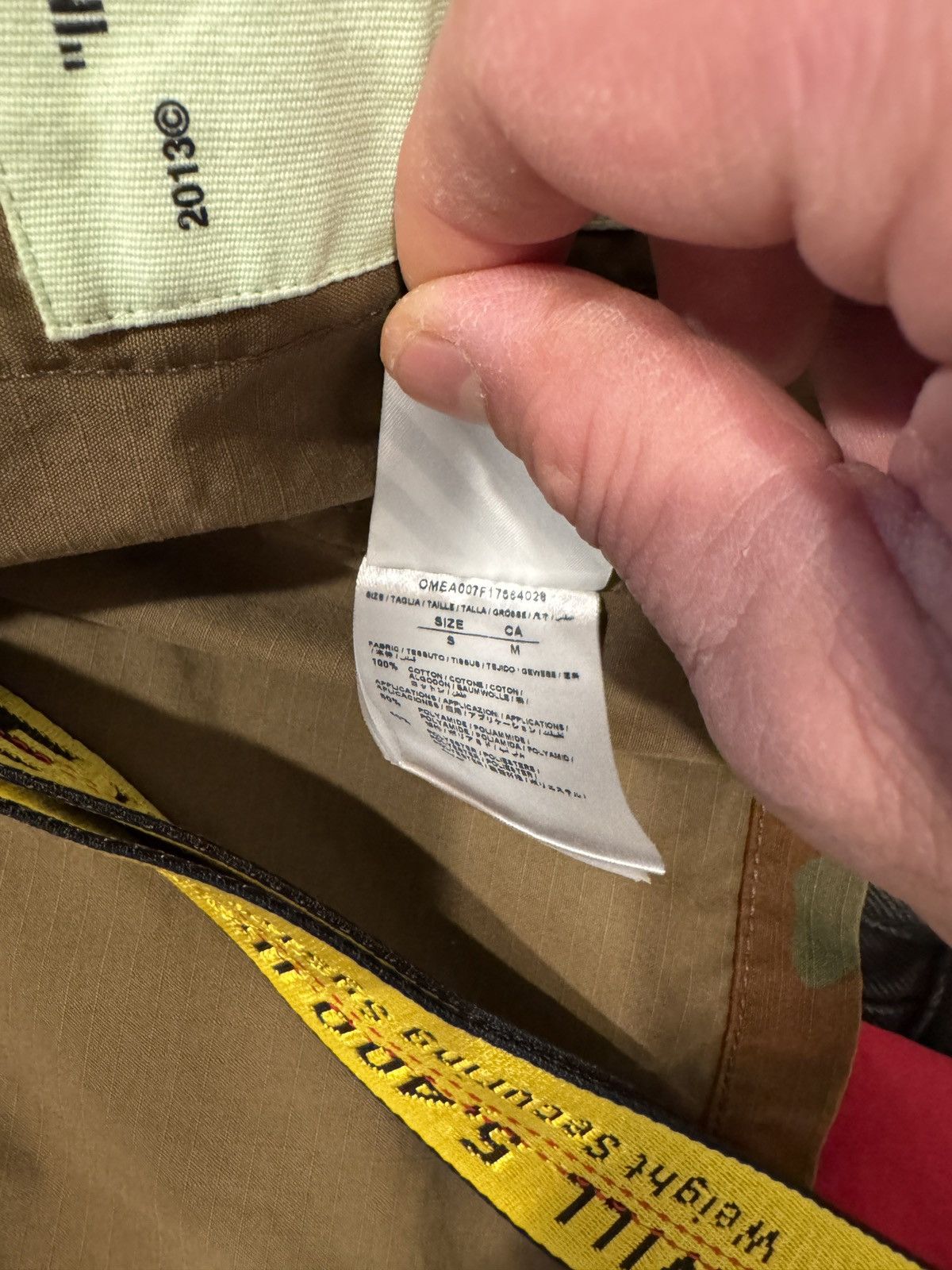 Off-White Off White camo jacket size S Size US S / EU 44-46 / 1 - 10 Thumbnail