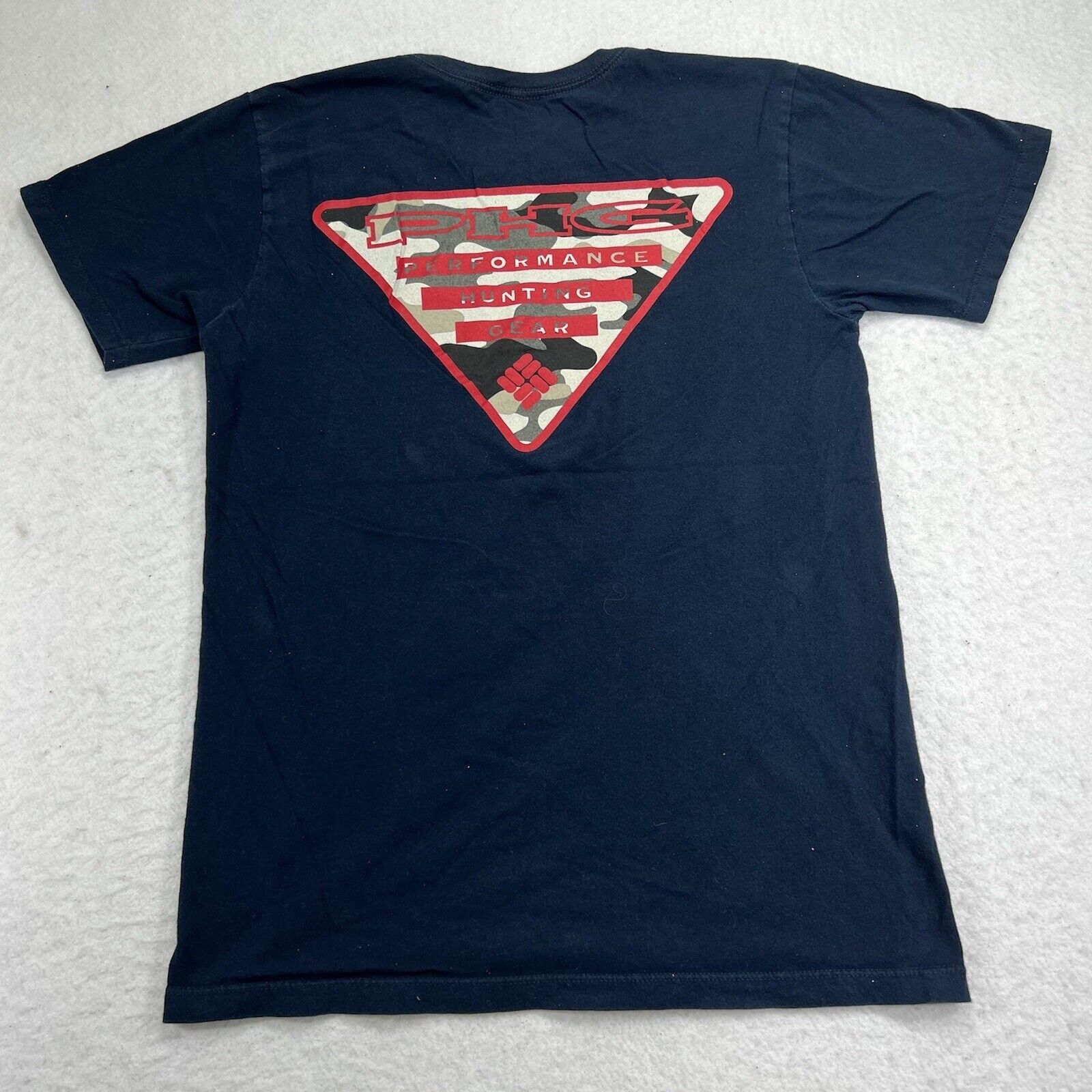 Columbia Columbia Navy Blue Short Sleeve Logo Graphic T Shirt Size US S / EU 44-46 / 1 - 1 Thumbnail