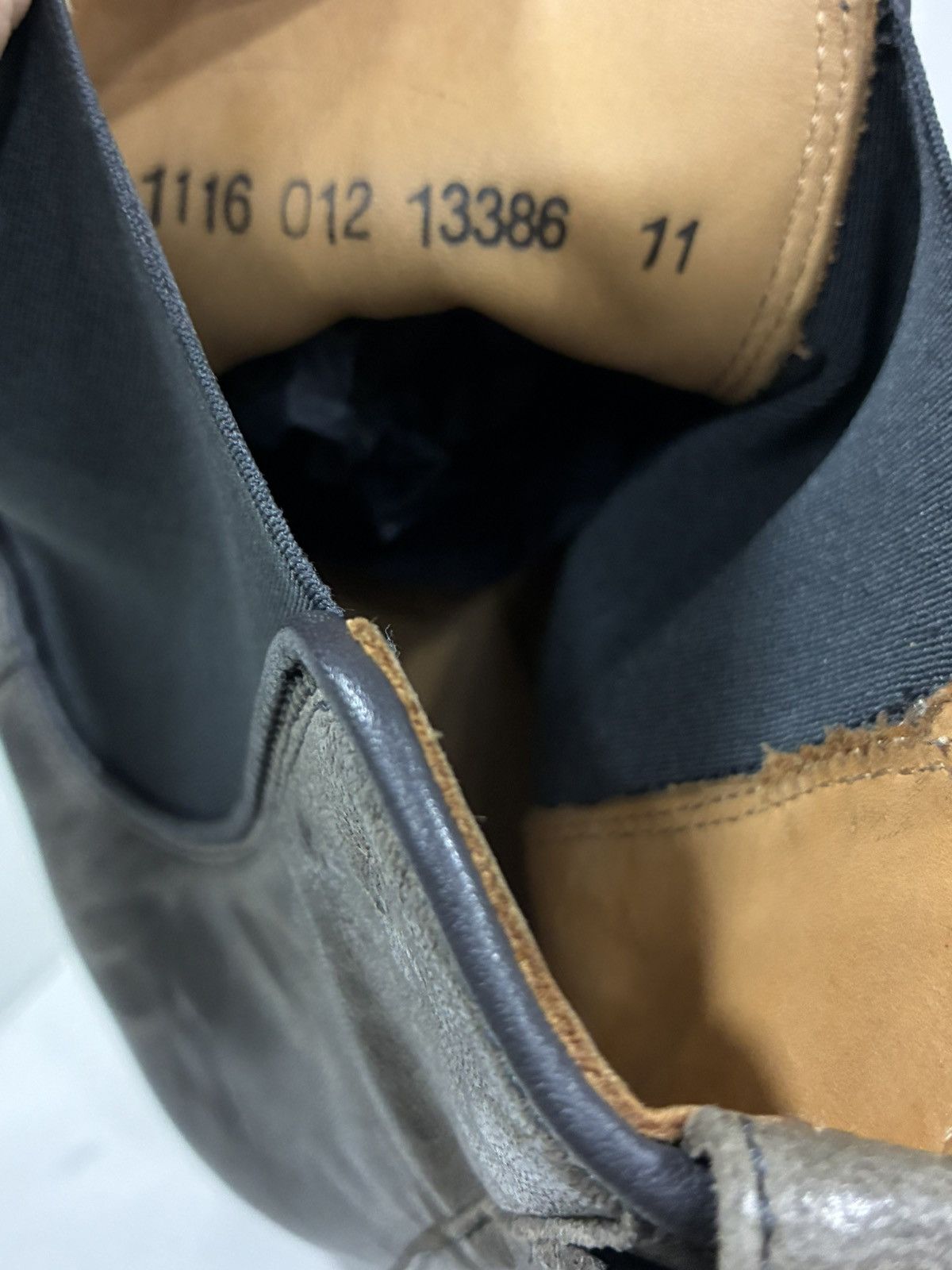 John Varvatos Fleetwood Leather Chelsea Boots 11 Size US 11 / EU 44 - 10 Thumbnail