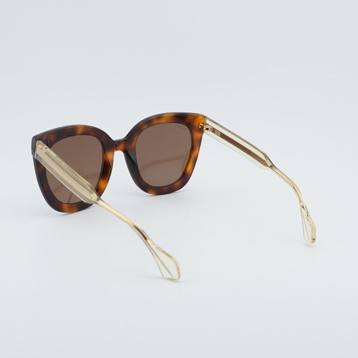 Gucci Gucci GG0564S 002 Women Sunglasses Havana Cat Eye Frame Size ONE SIZE - 2 Thumbnail