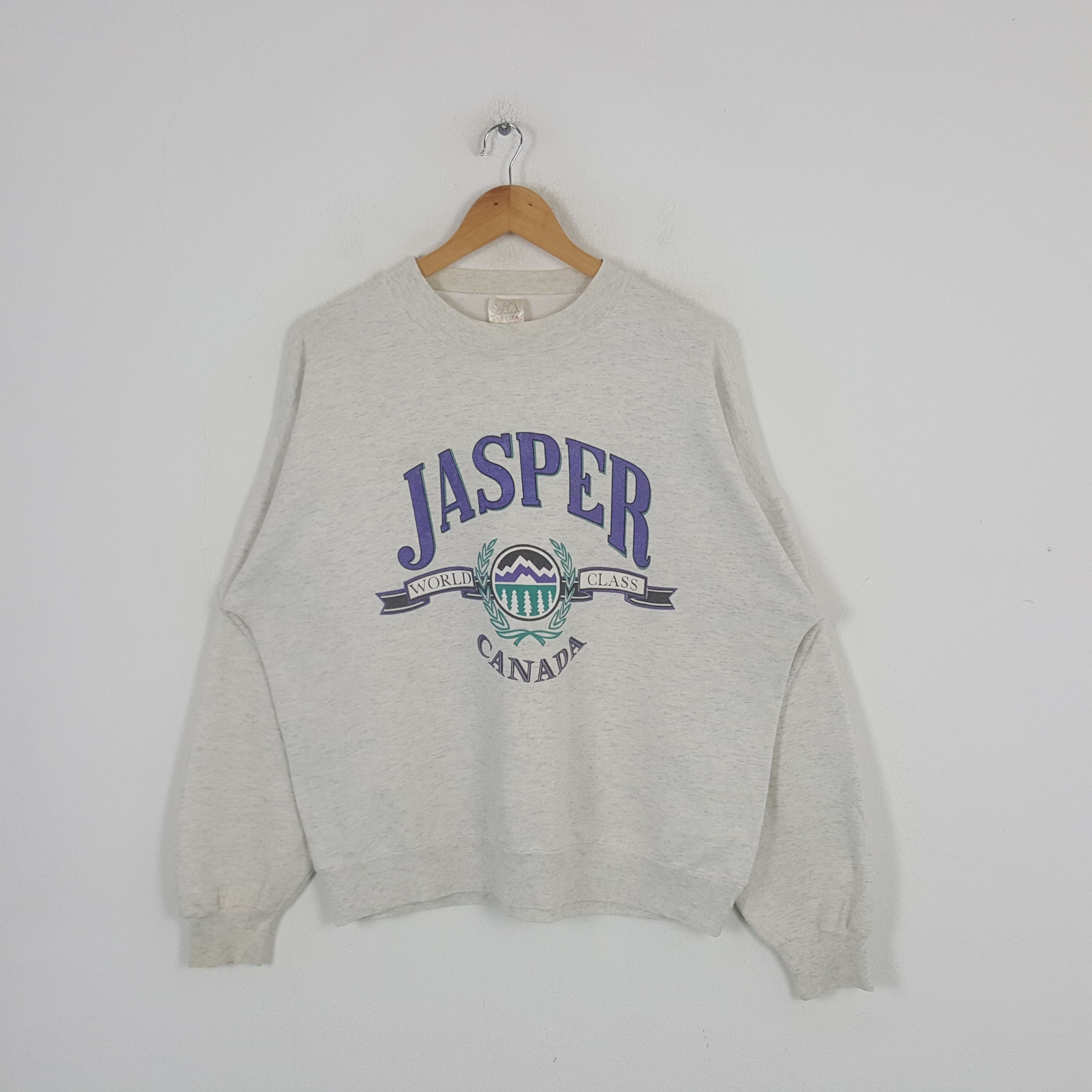 Vintage Vintage Jasper Canada Country Promo Sweatshirt C290N2 Size US XL / EU 56 / 4 - 1 Thumbnail